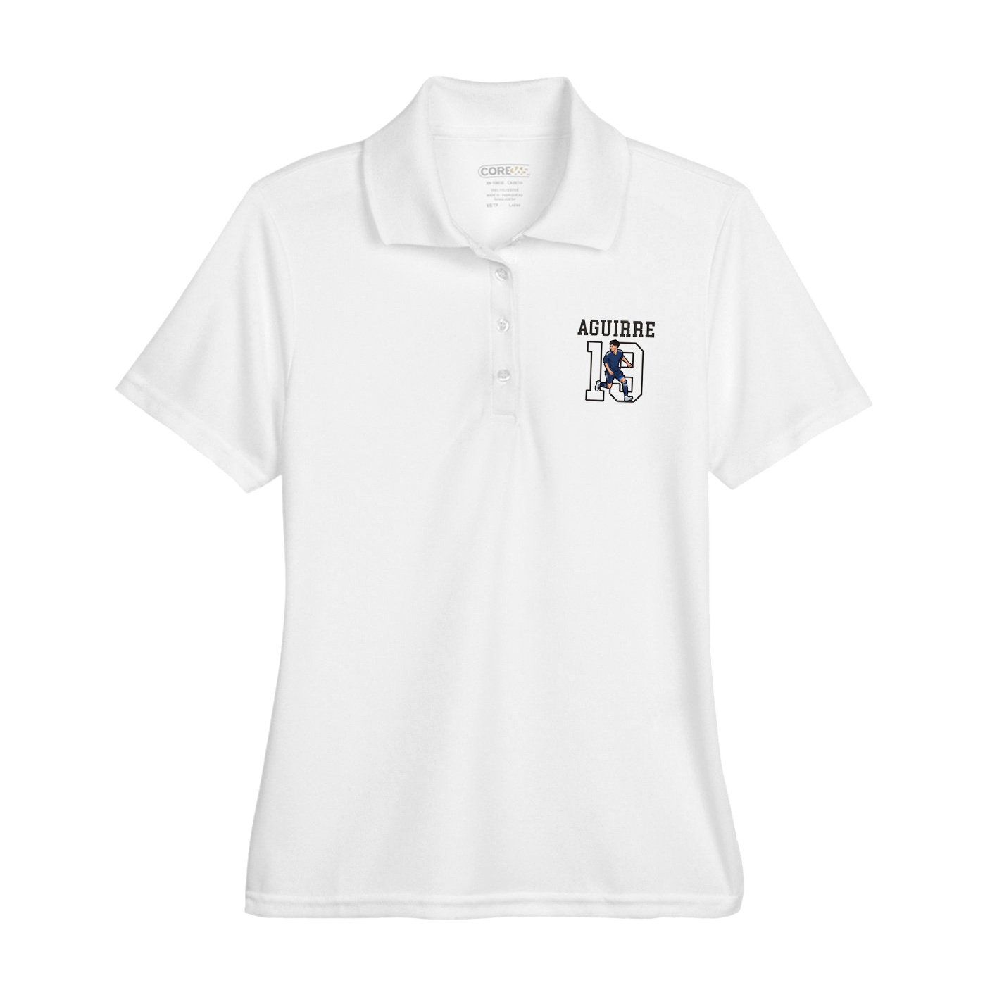 Womens Performance Polo — Shirsey in White