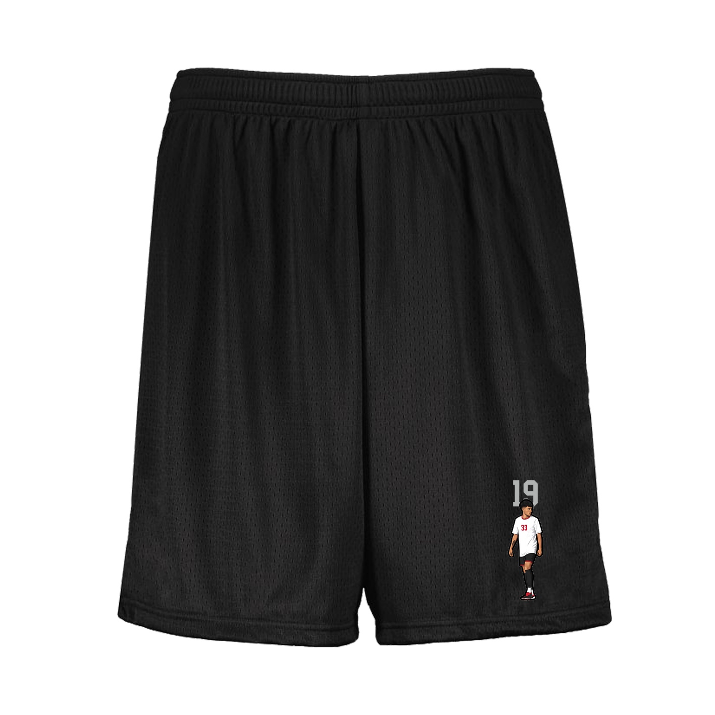 Shorts — Number Top in Black