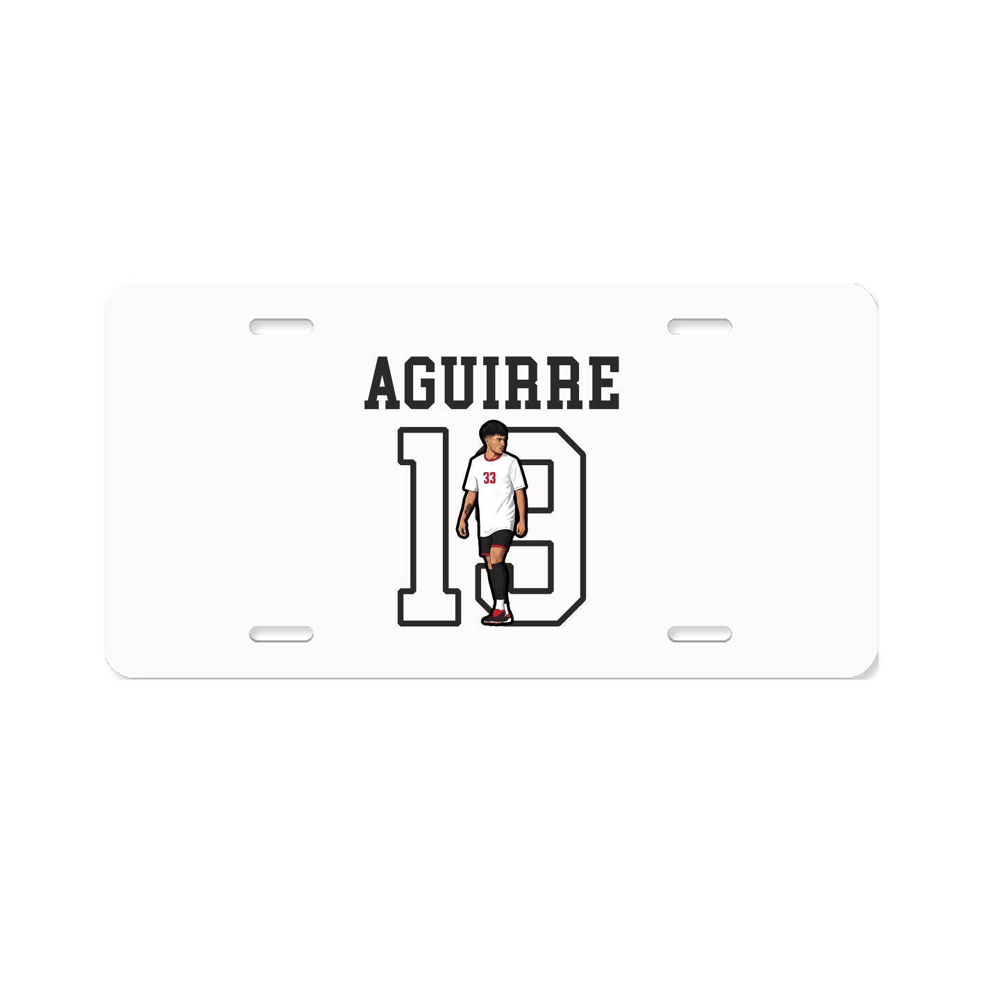 License Plate — Shirsey in Classic