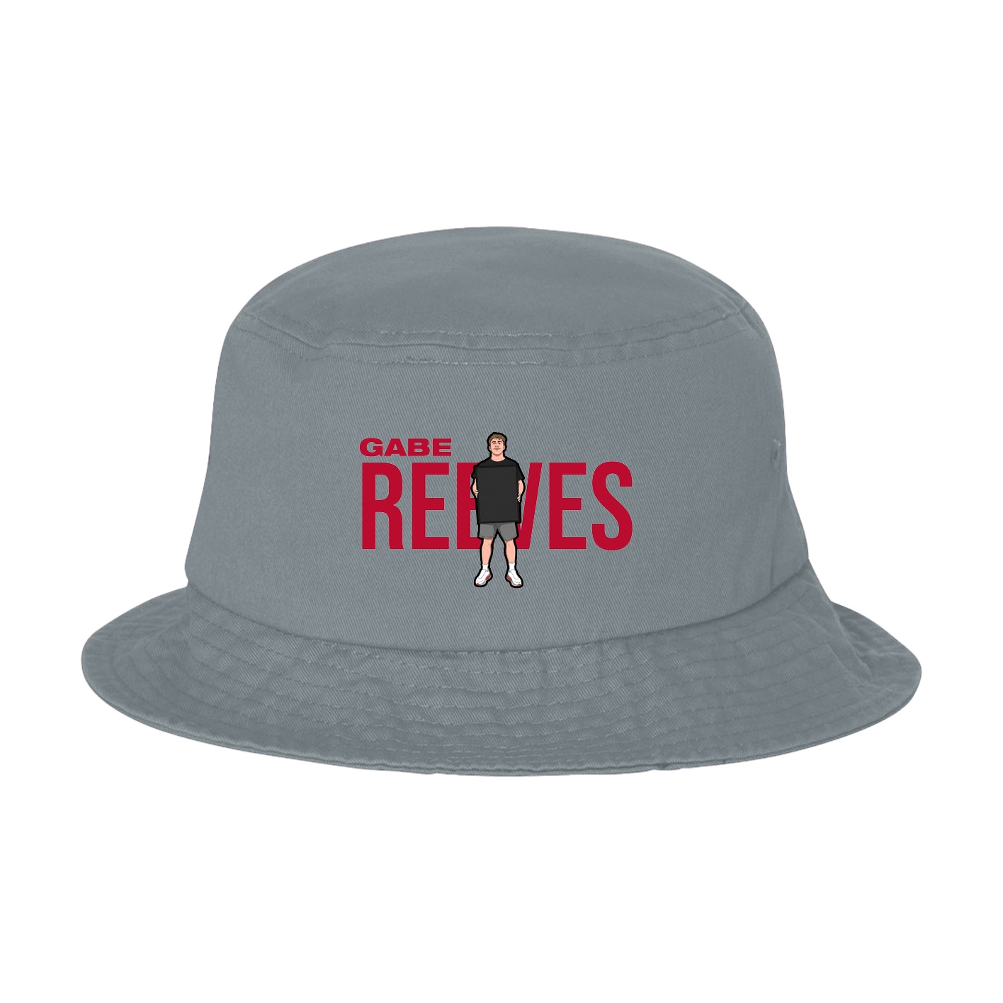 Bucket Cap — Player Name in Grey