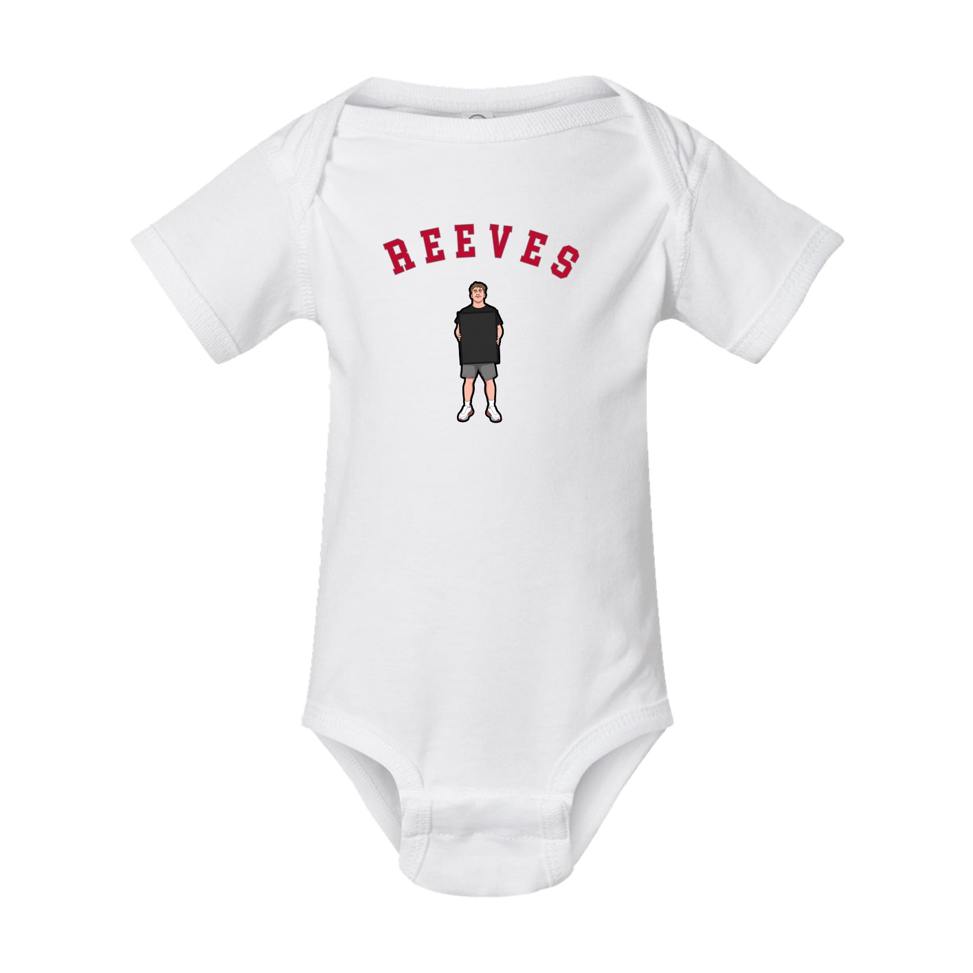 Baby Onesie — Shirsey Arch in White