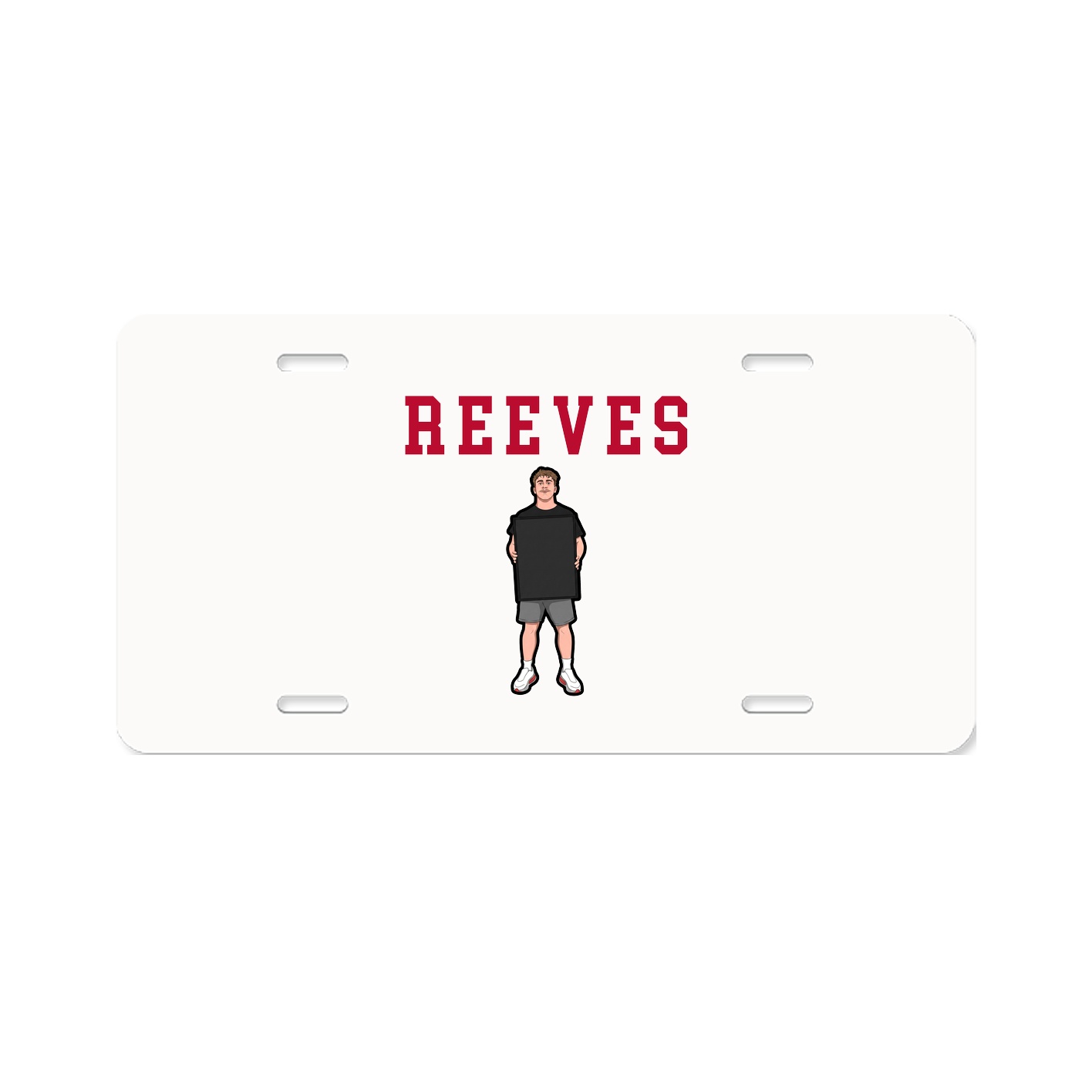 License Plate — Shirsey in Classic