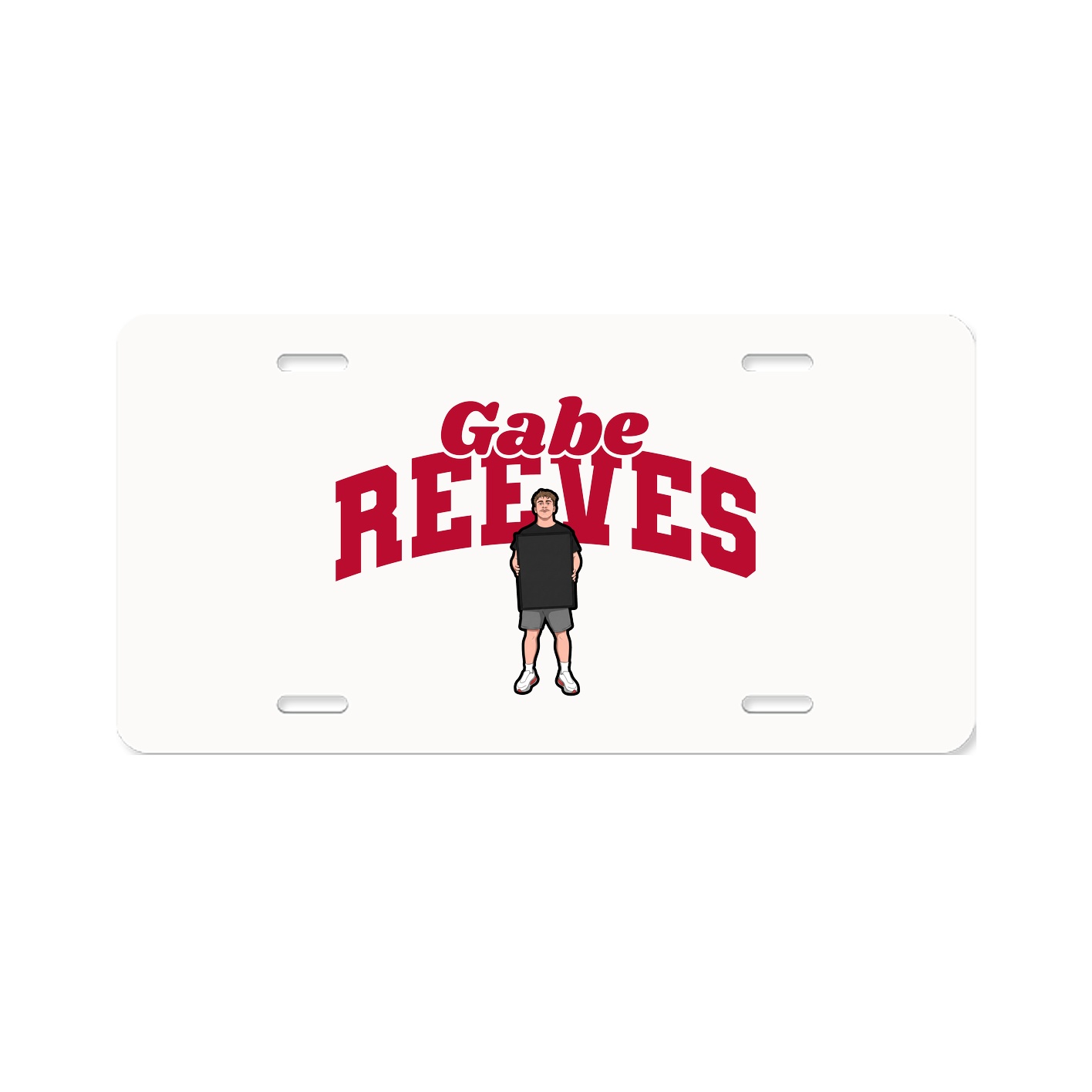 License Plate — Signature Arch in Classic
