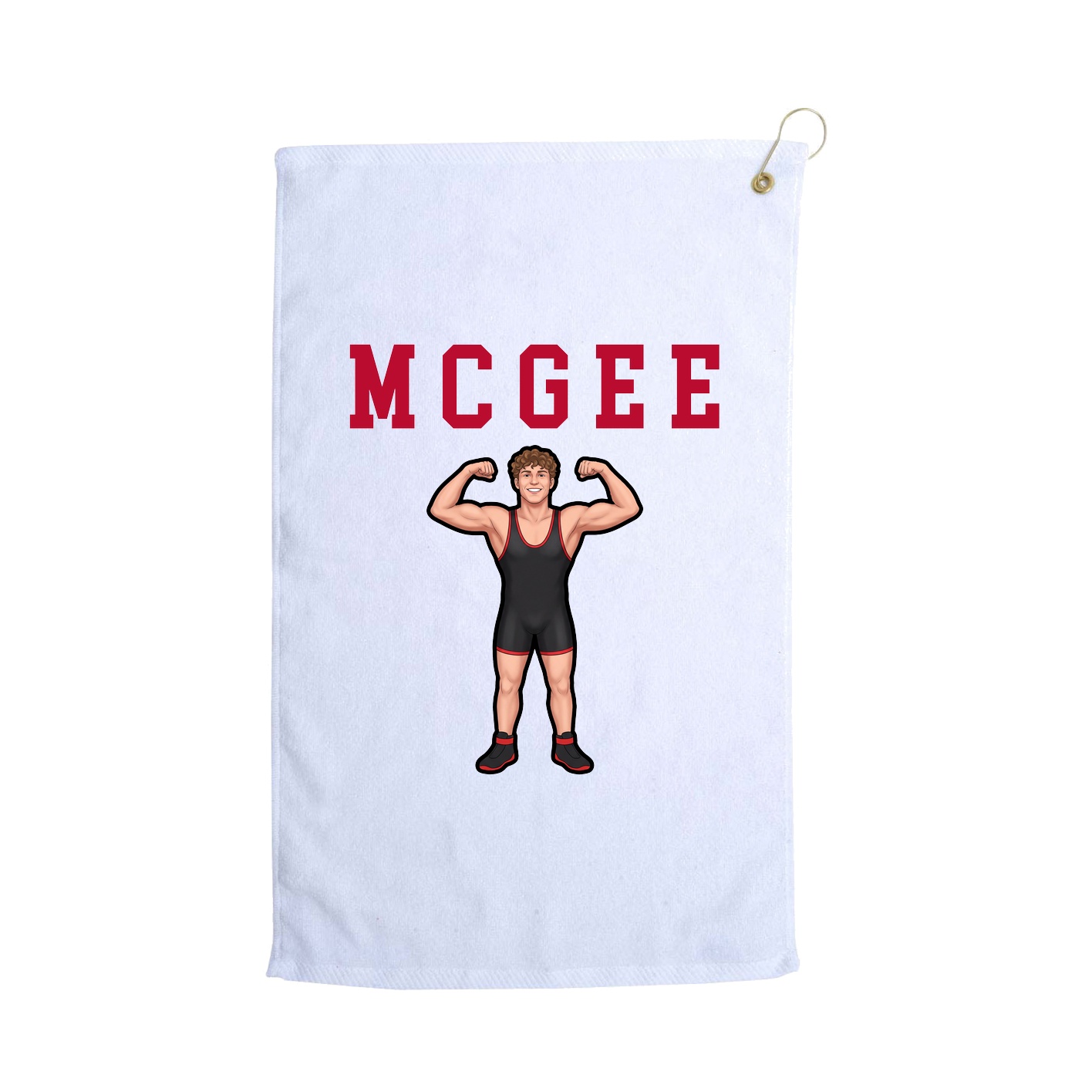 Golf Towel — Shirsey in White
