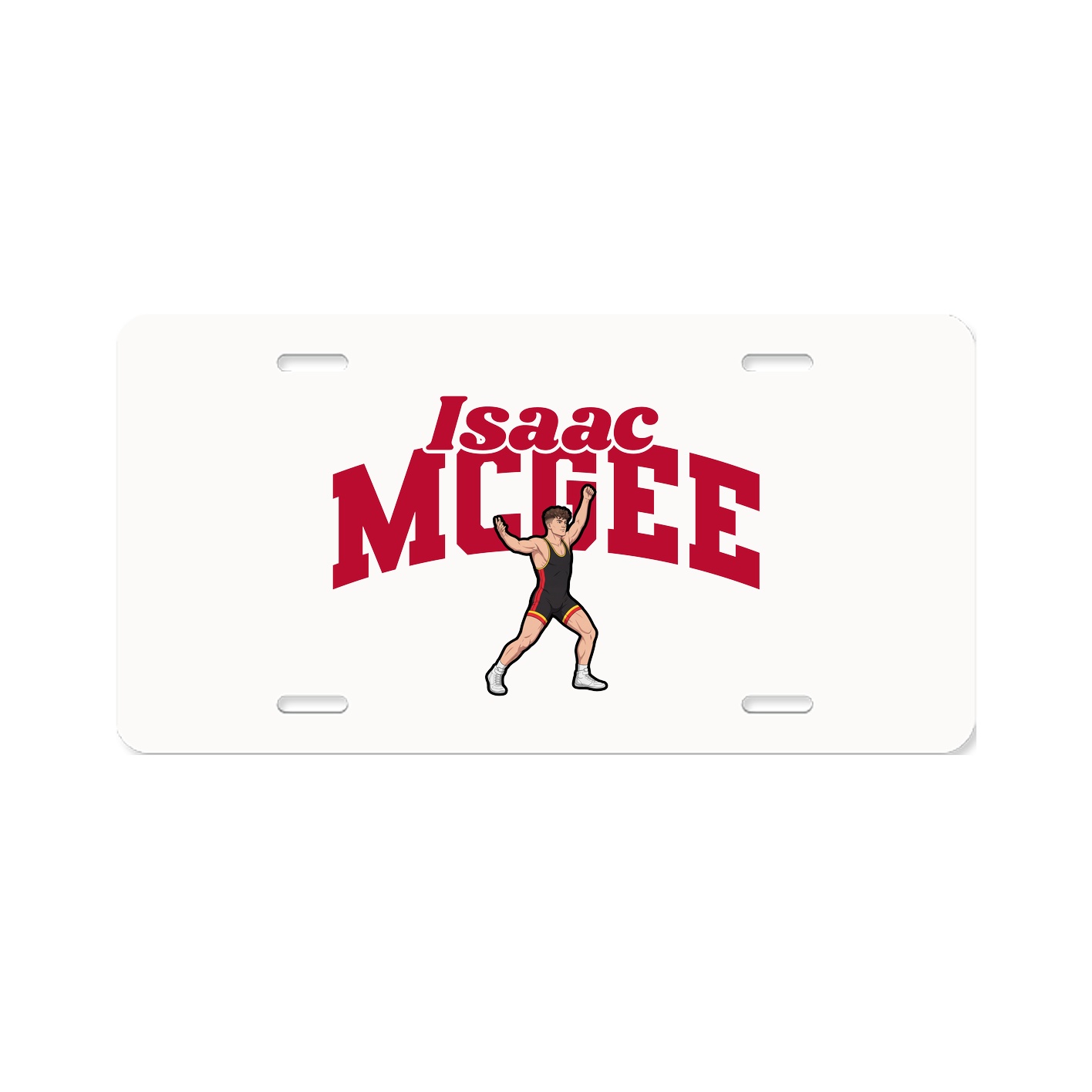 License Plate — Signature Arch in Classic