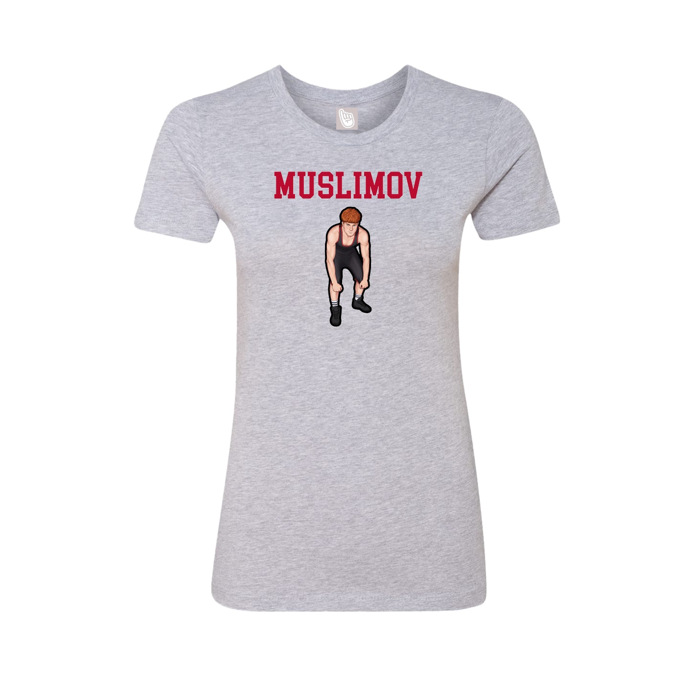 Fitted Women's Tee — Shirsey in Grey