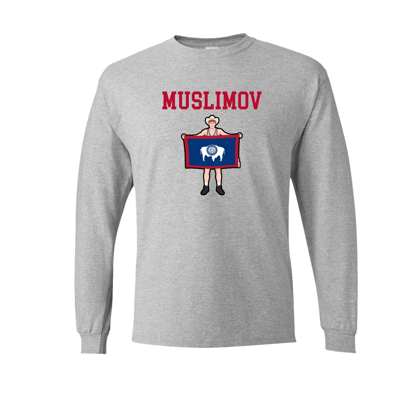 Long Sleeve Tee — Shirsey in Grey