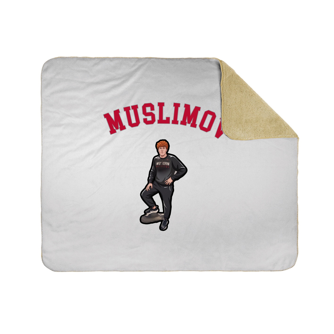 Throw Blanket — Shirsey Arch in White
