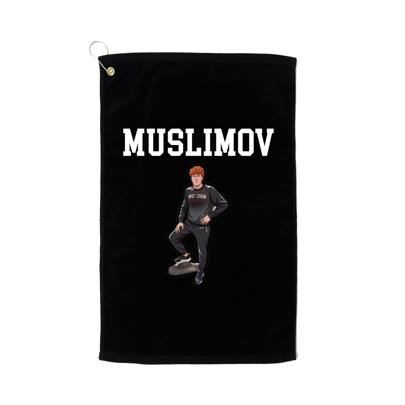 Golf Towel — Shirsey in Black