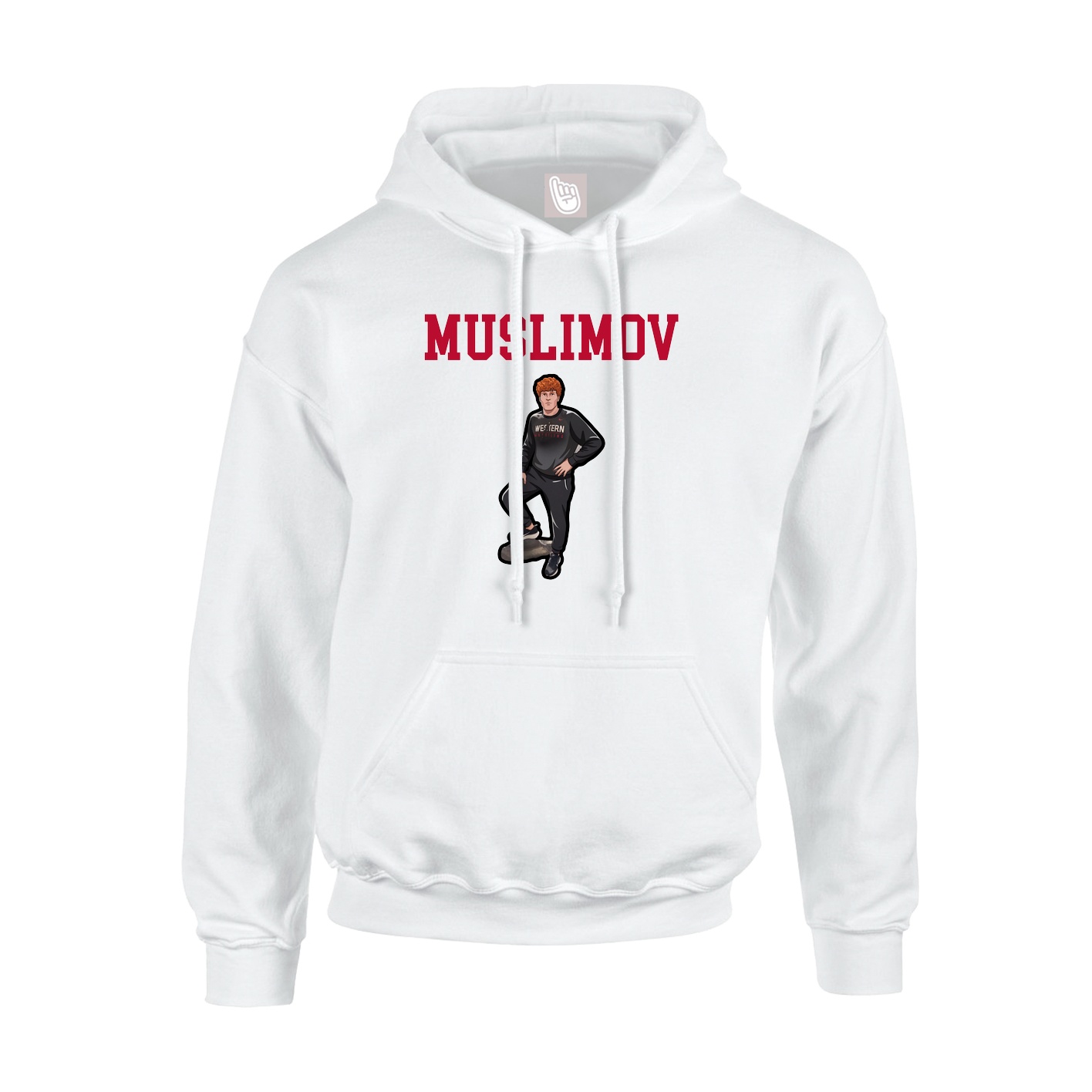 Hoodie — Shirsey in White