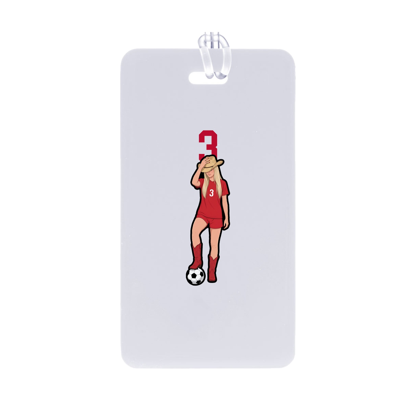 Bag Tag — Number Top in Classic