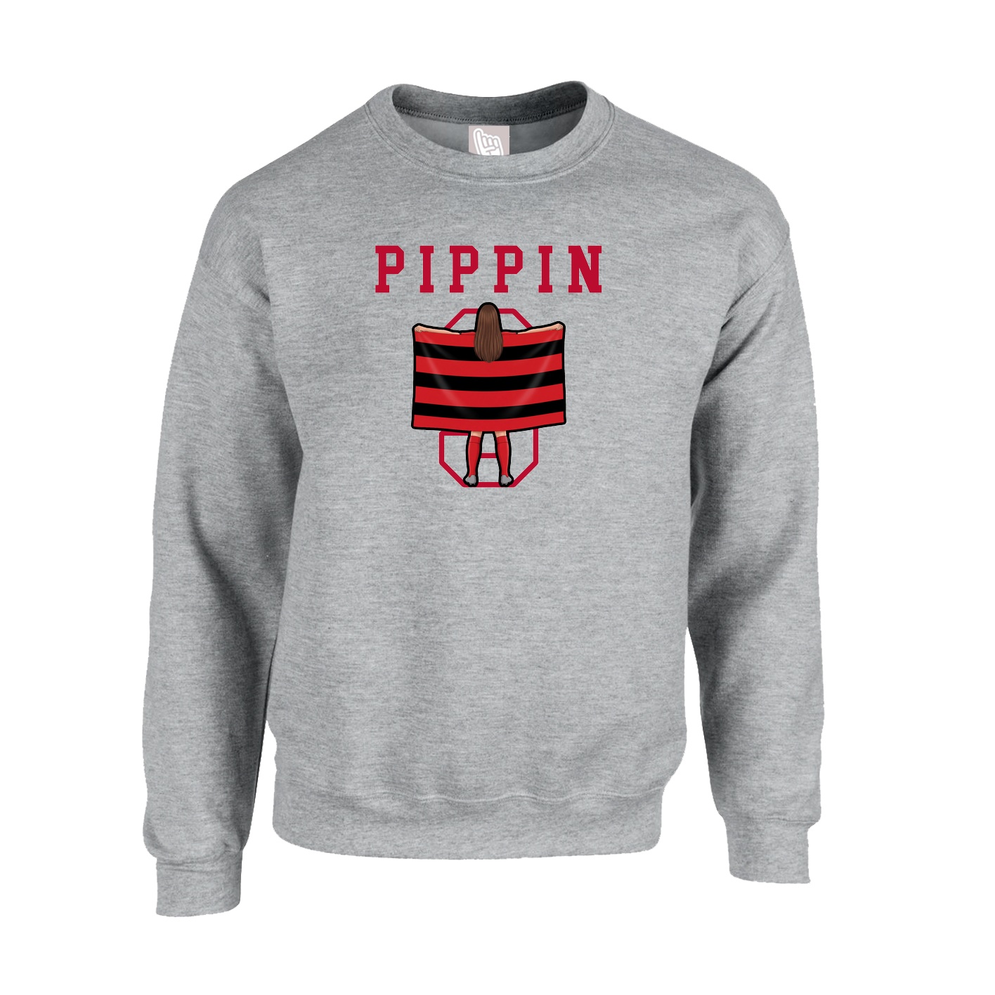 Fleece Crew — Shirsey in Grey