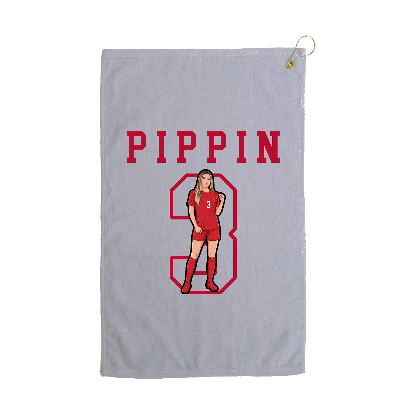Golf Towel — Shirsey in Grey