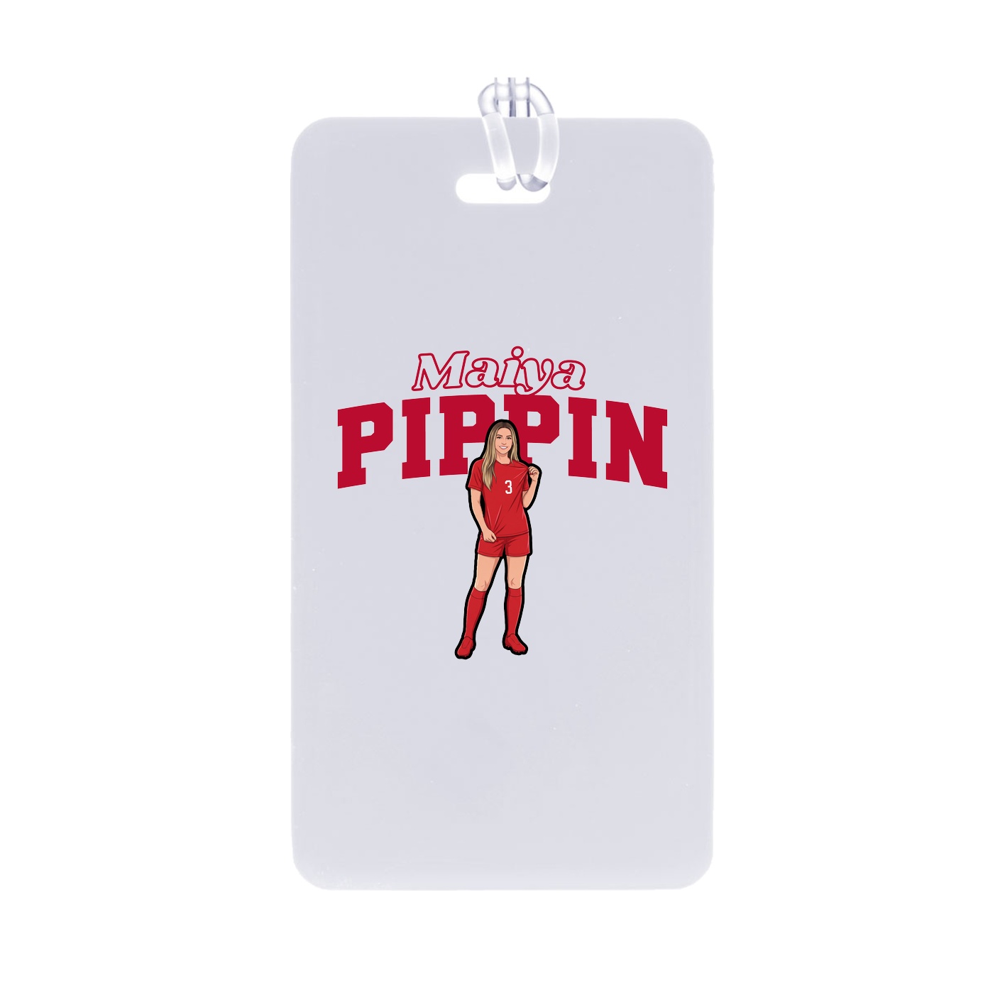 Bag Tag — Name Arch in Classic