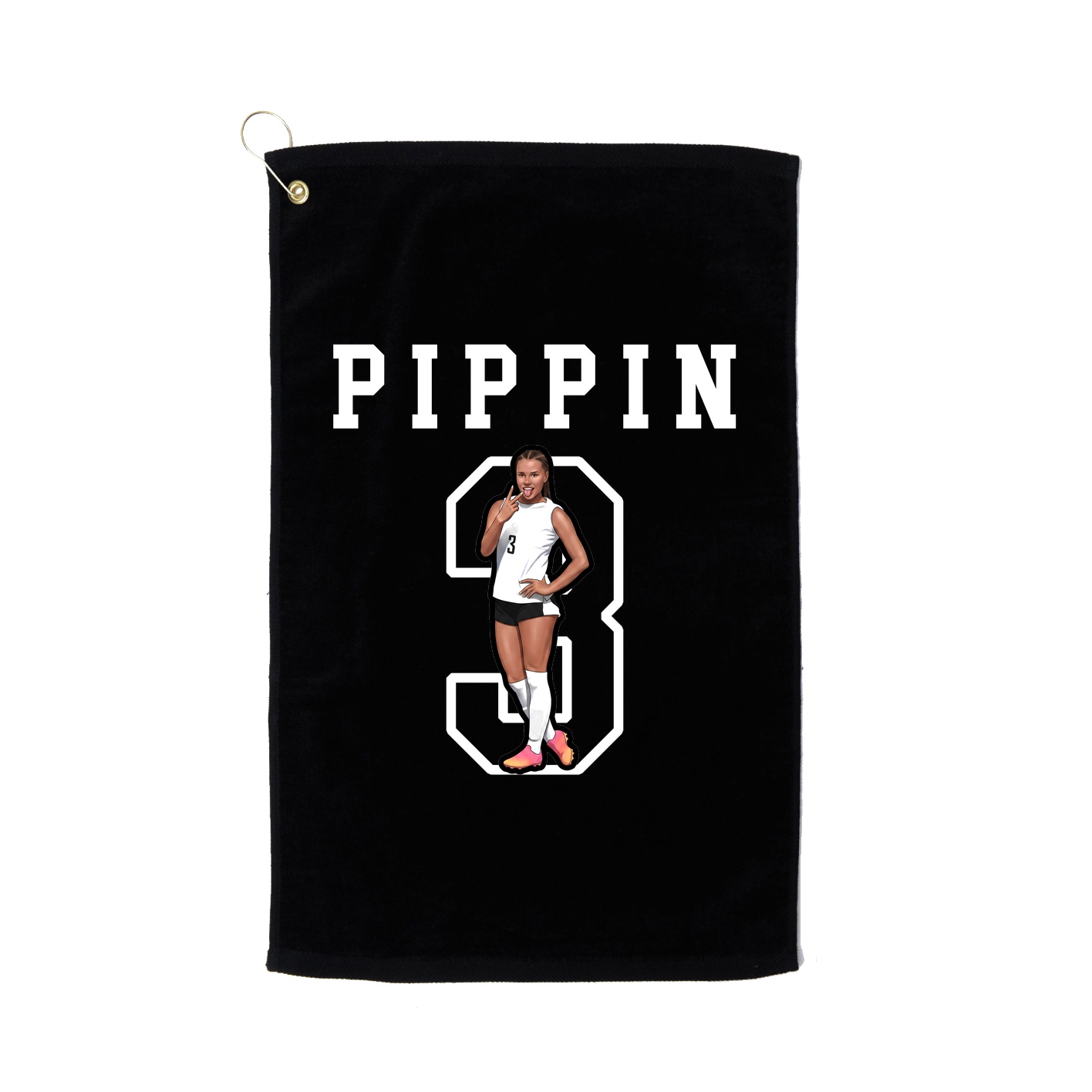 Golf Towel — Shirsey in Black