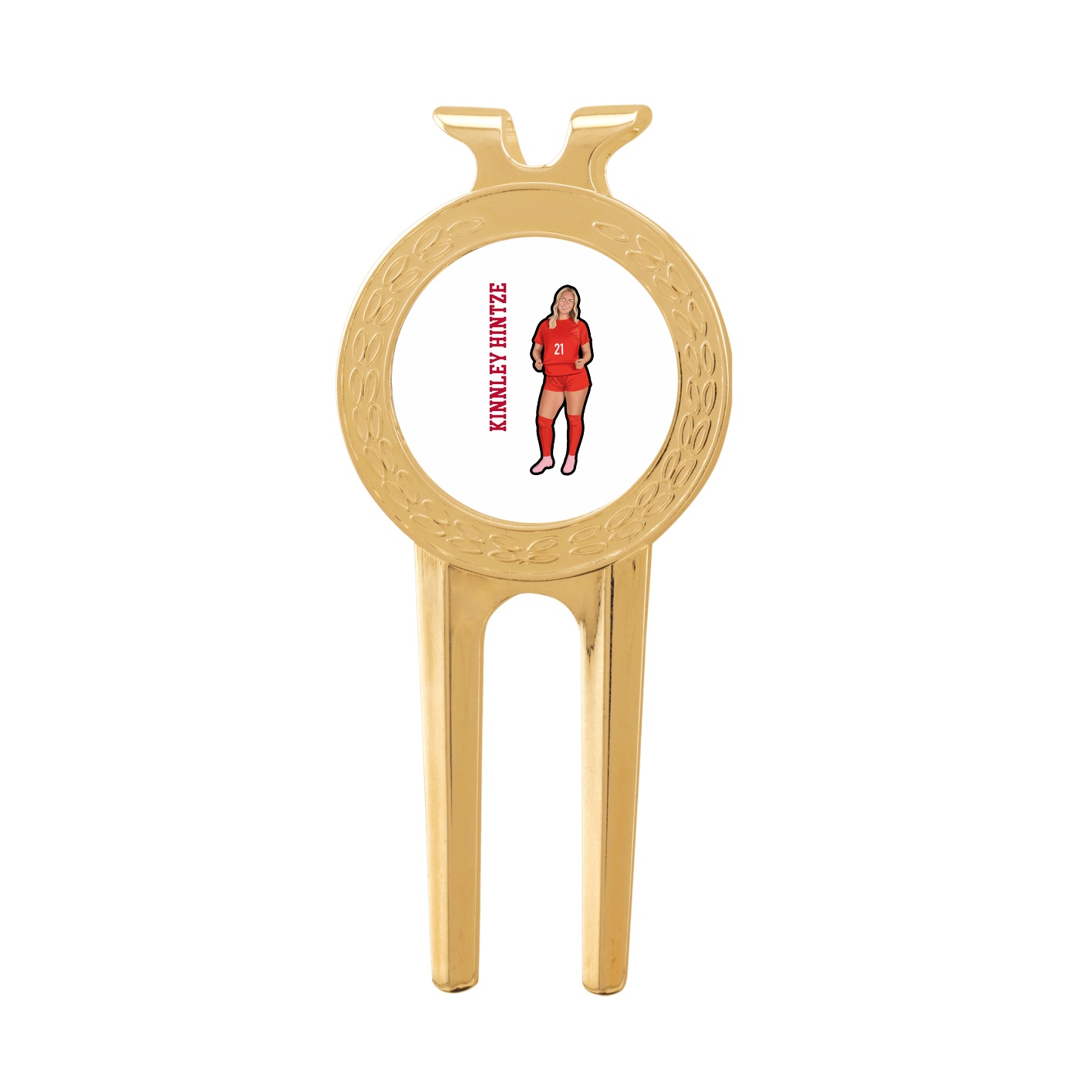 Divot Tool with Ball Marker — Name Vertical in Classic