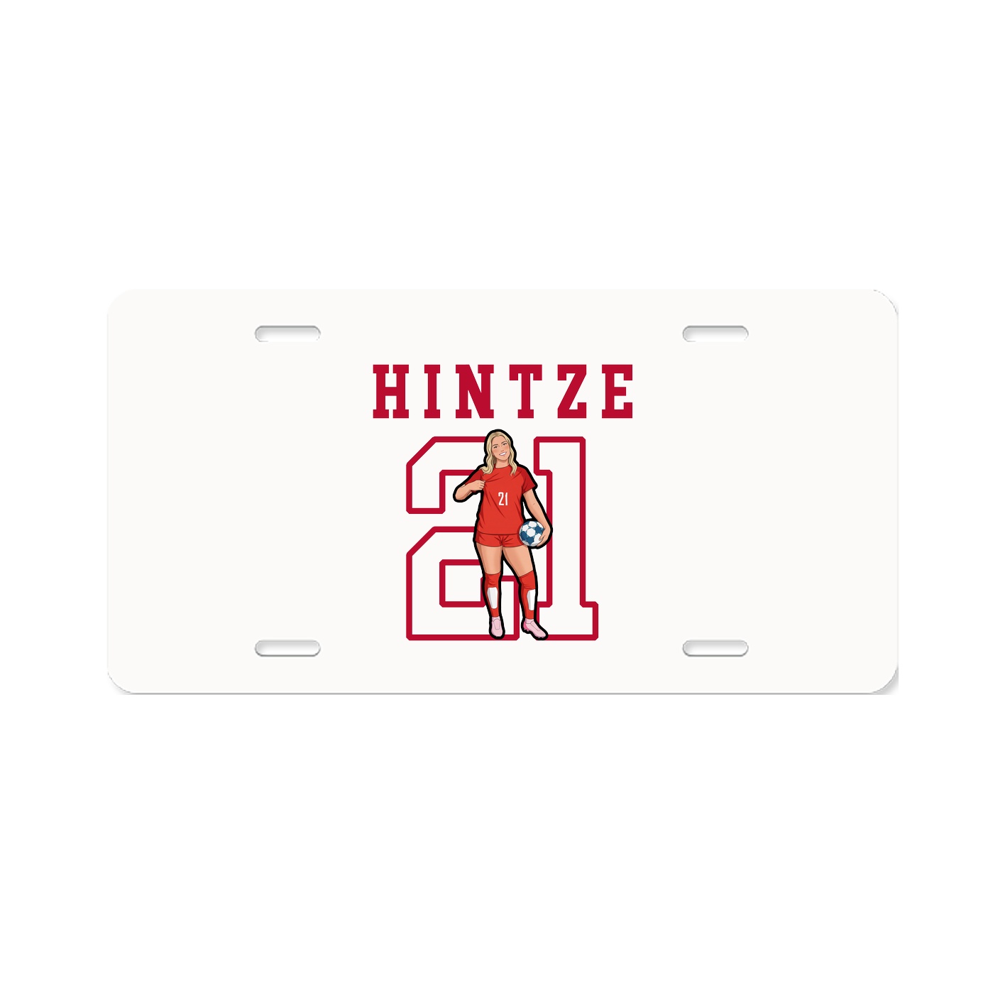 License Plate — Shirsey in Classic