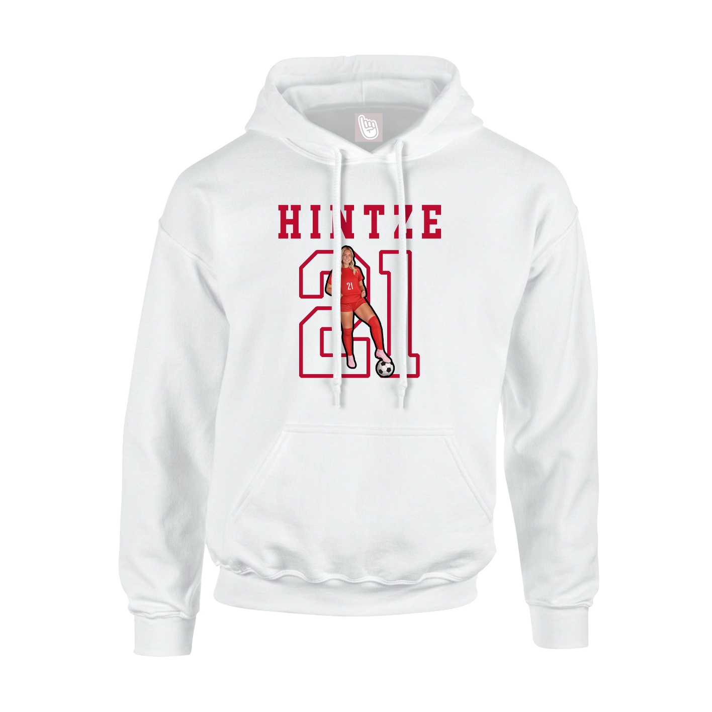 Youth Hoodie — Shirsey in White