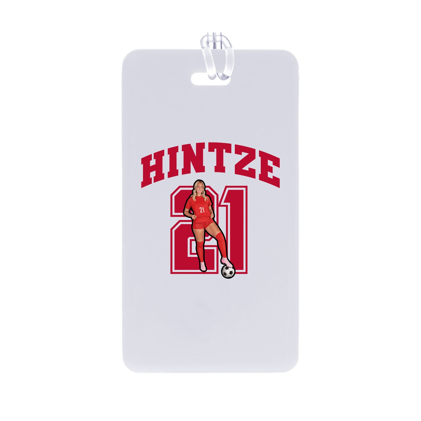 Bag Tag — Number in Classic
