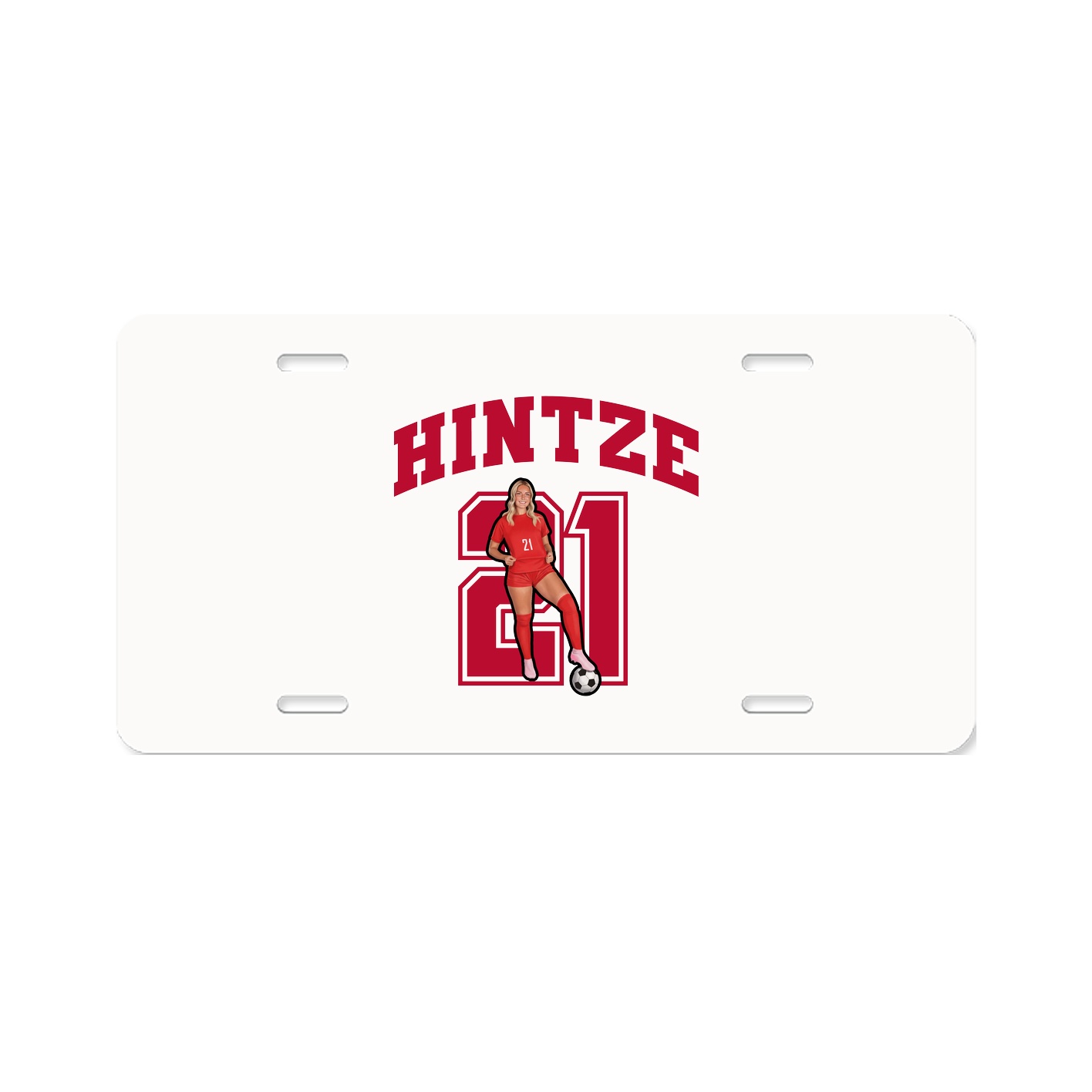License Plate — Number in Classic