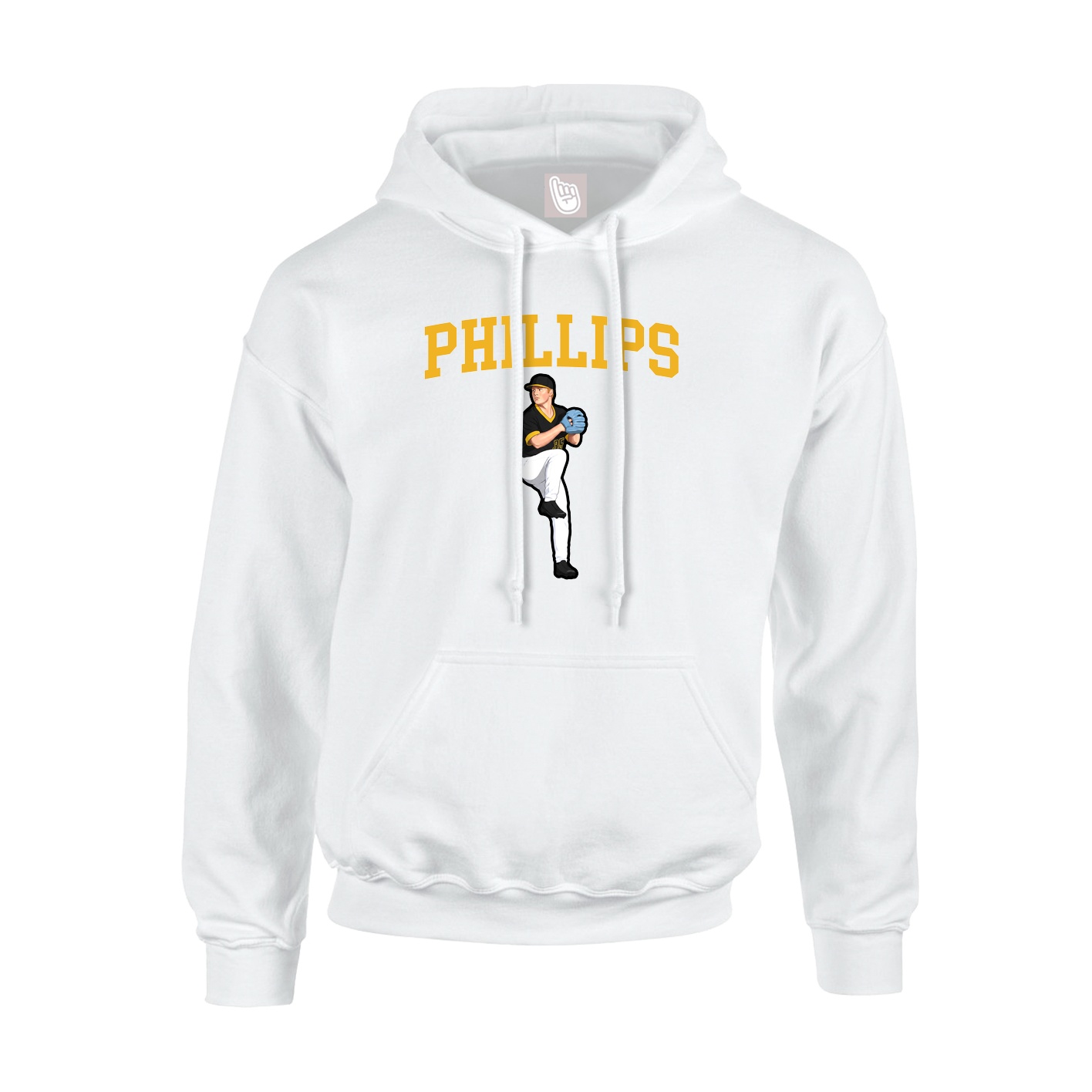 Hoodie — Shirsey in White