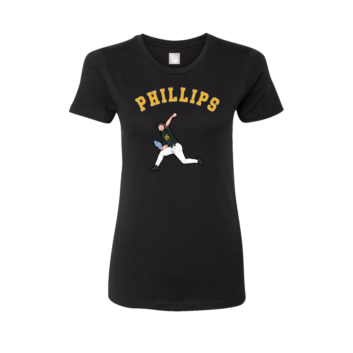 Womens Tee — Shirsey Arch in Black