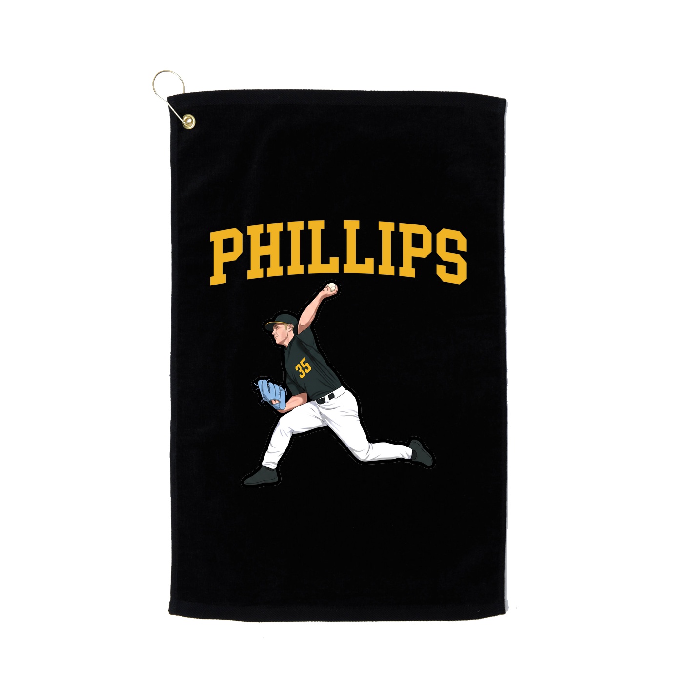 Golf Towel — Shirsey in Black