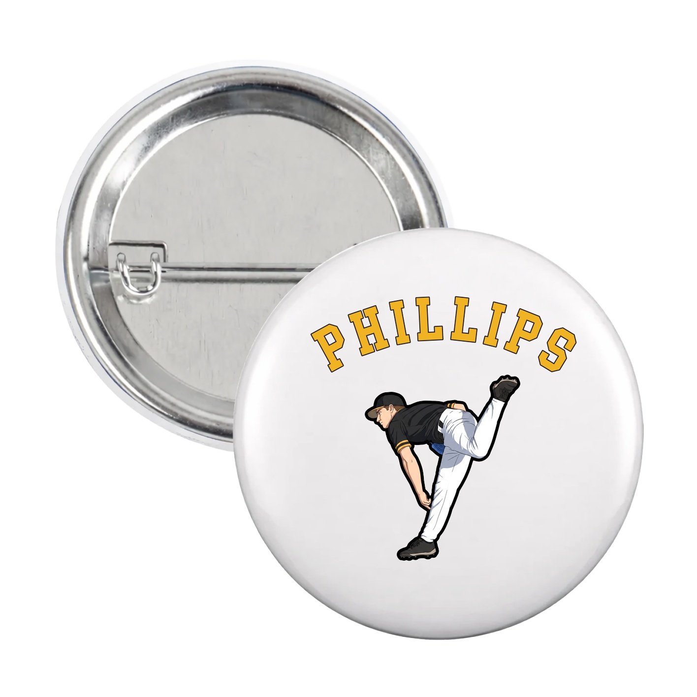Game Day Button — Shirsey Arch in White