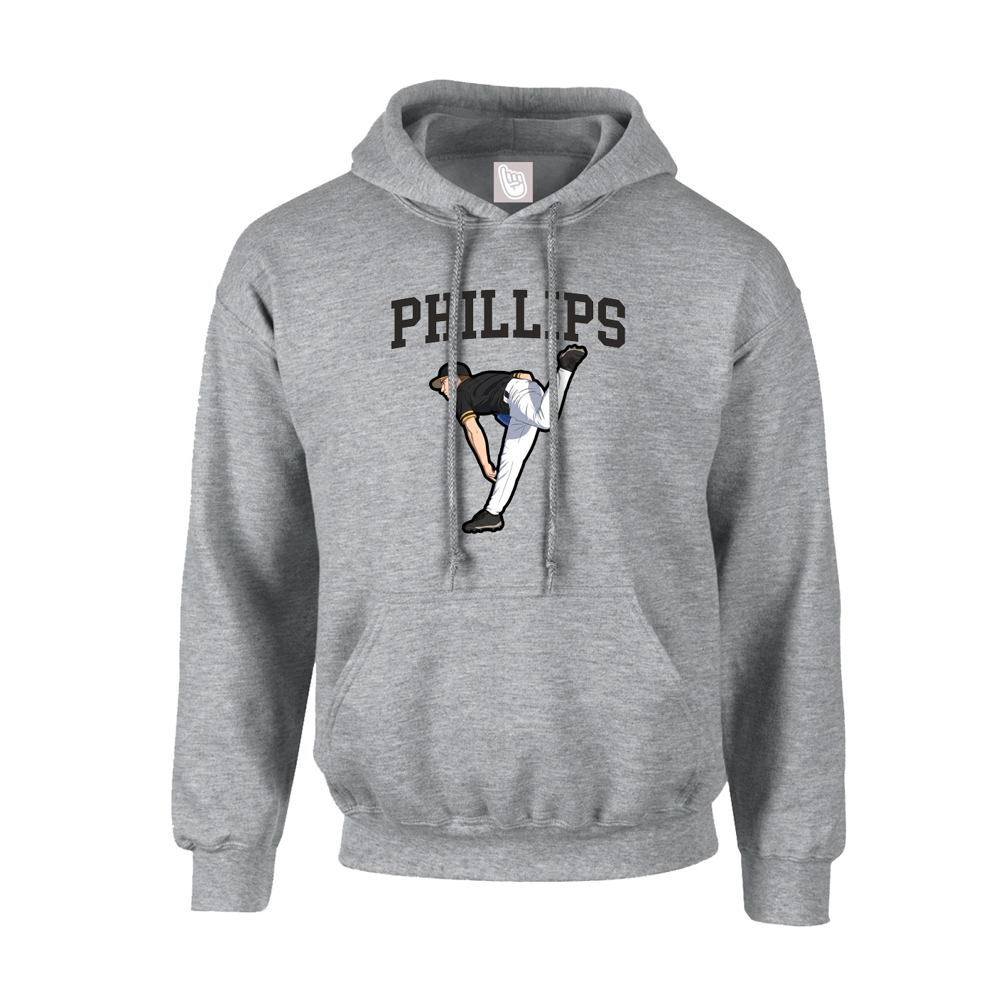 Hoodie — Shirsey in Grey