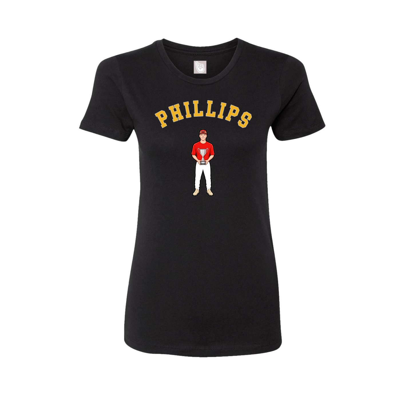Womens Tee — Shirsey Arch in Black