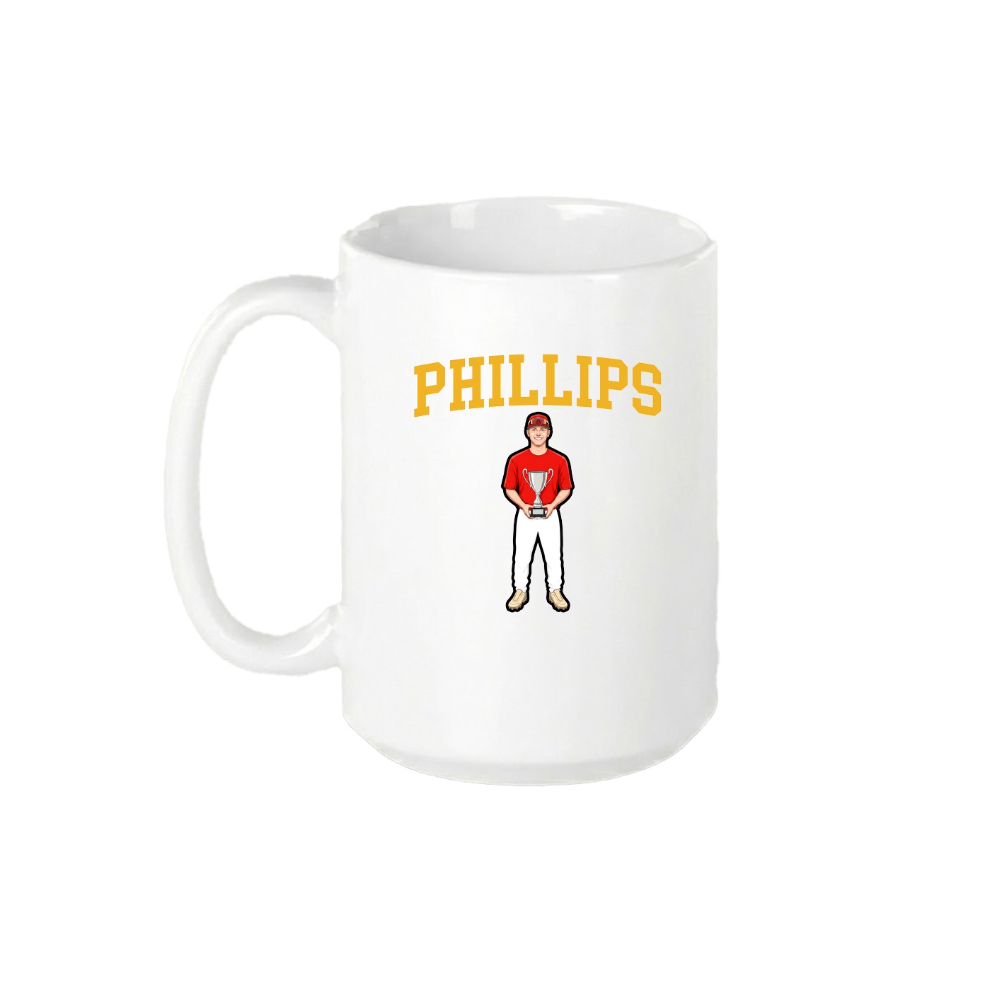 15oz Coffee Mug — Shirsey in White