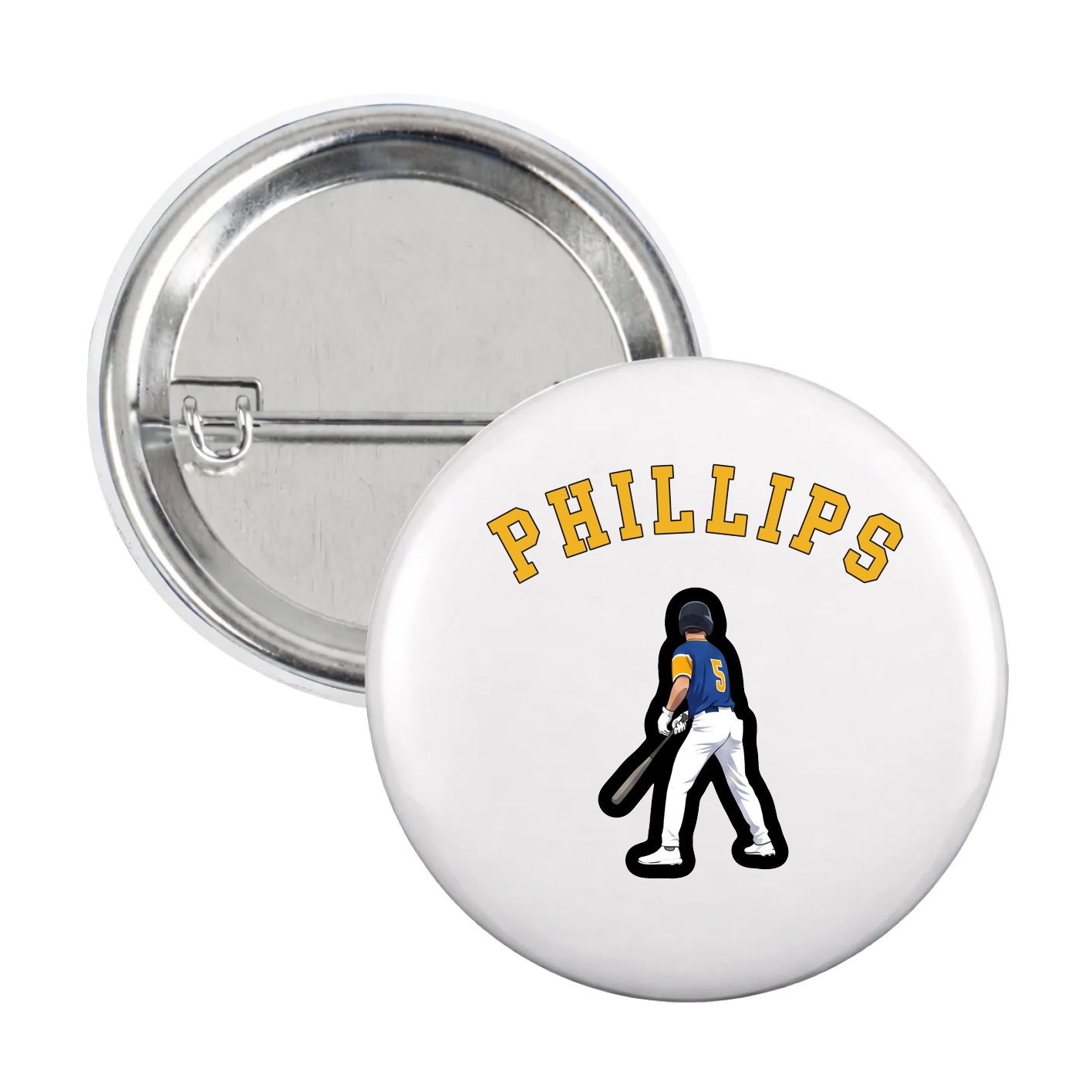 Game Day Button — Shirsey Arch in White