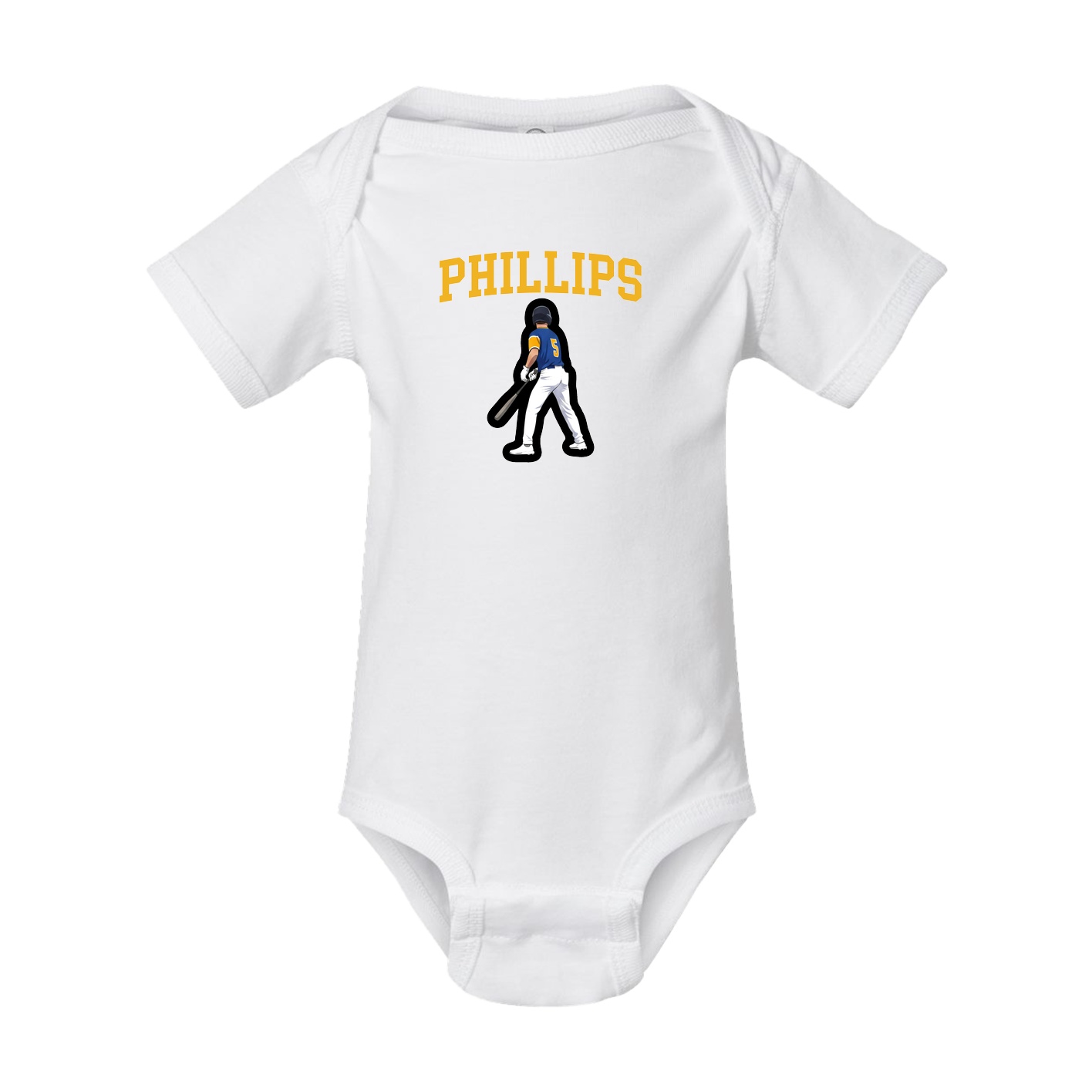 Baby Onesie — Shirsey in White