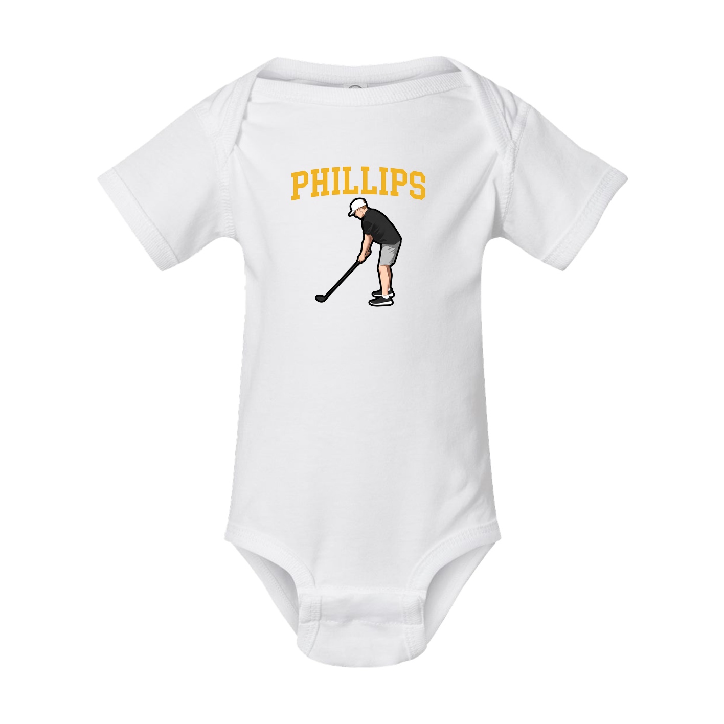 Baby Onesie — Shirsey in White