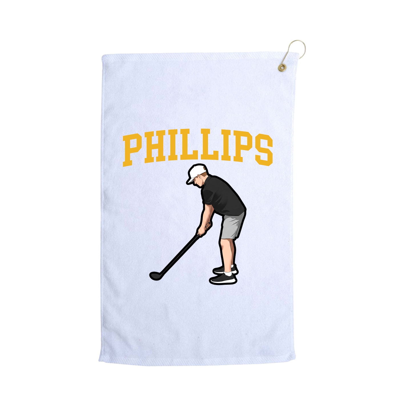 Golf Towel — Shirsey in White