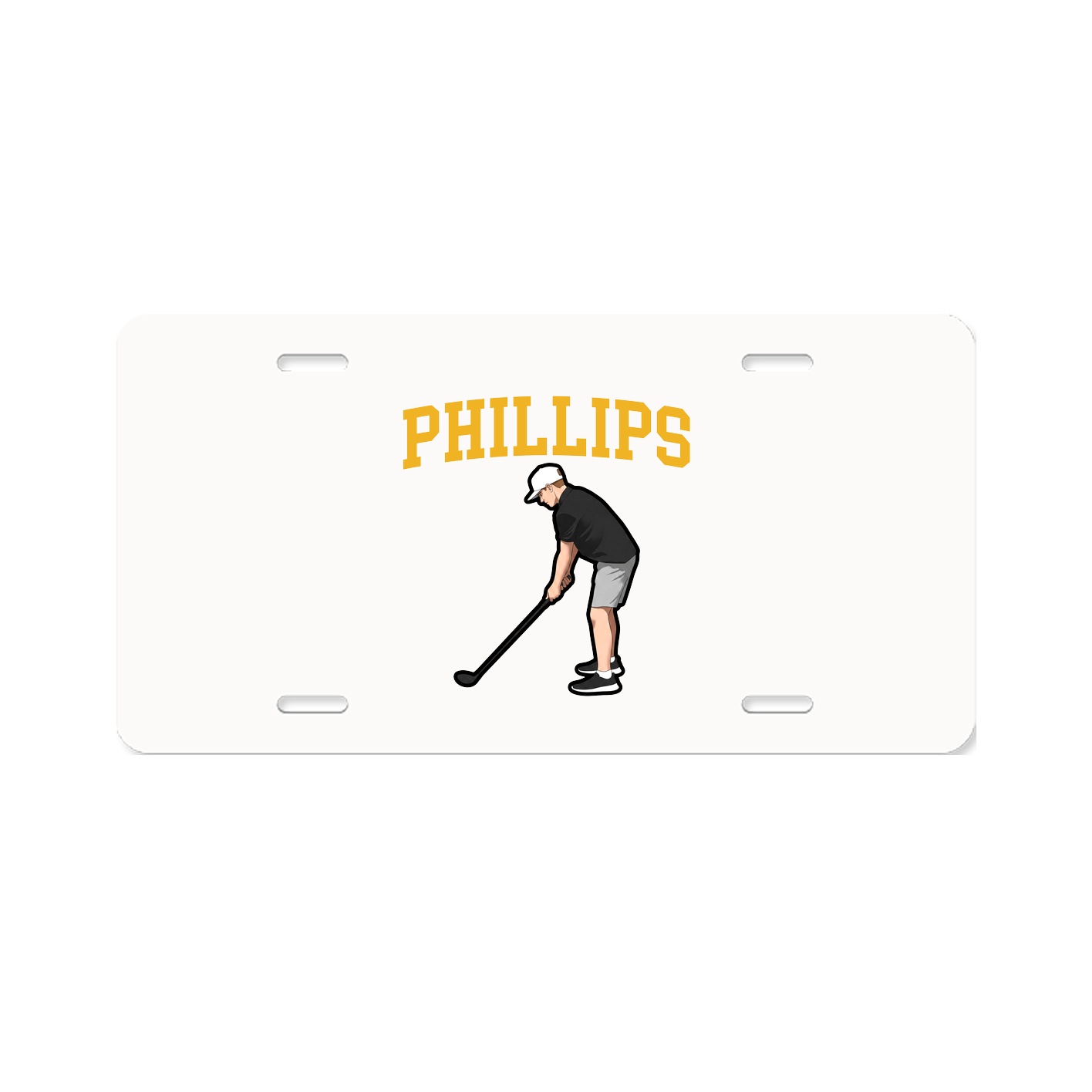 License Plate — Shirsey in Classic