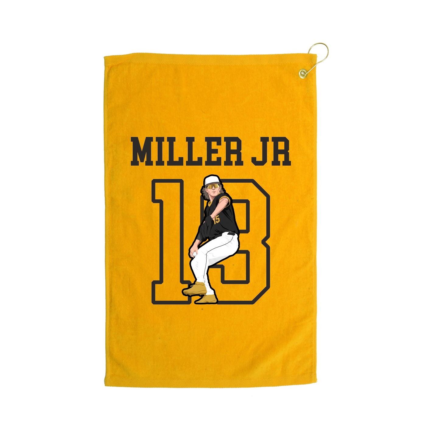 Golf Towel — Shirsey in Gold