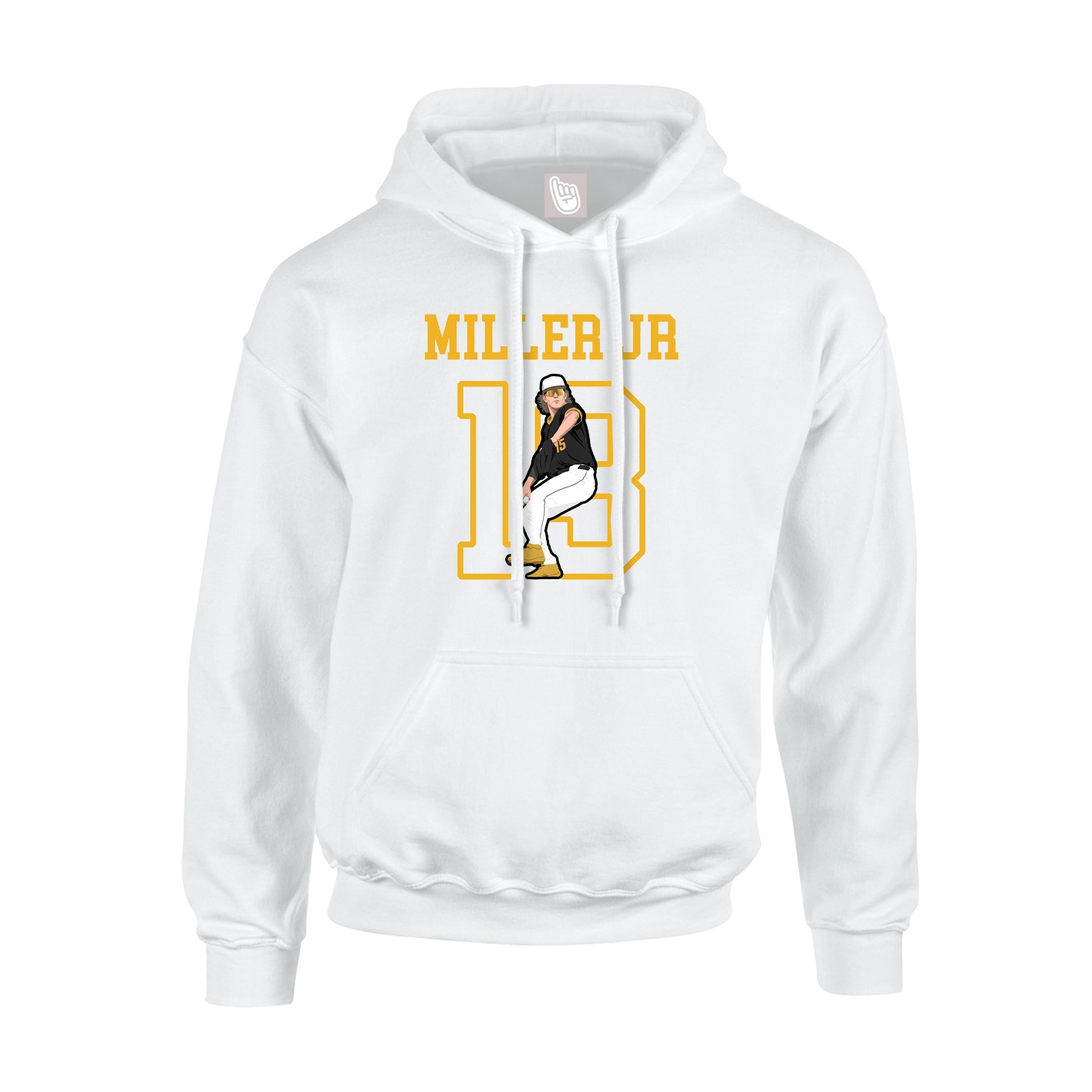 Youth Hoodie — Shirsey in White