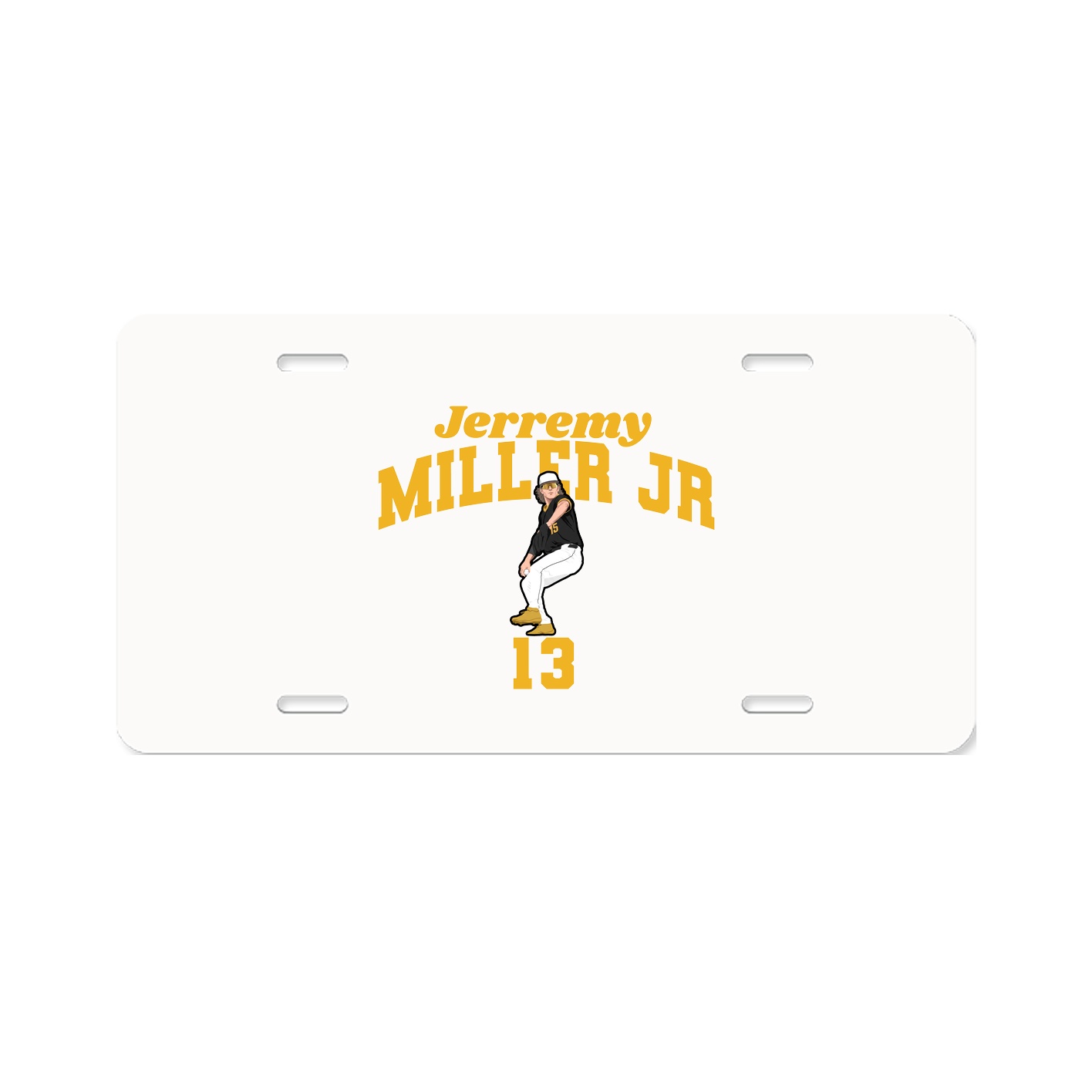 License Plate — Signature Arch in Classic
