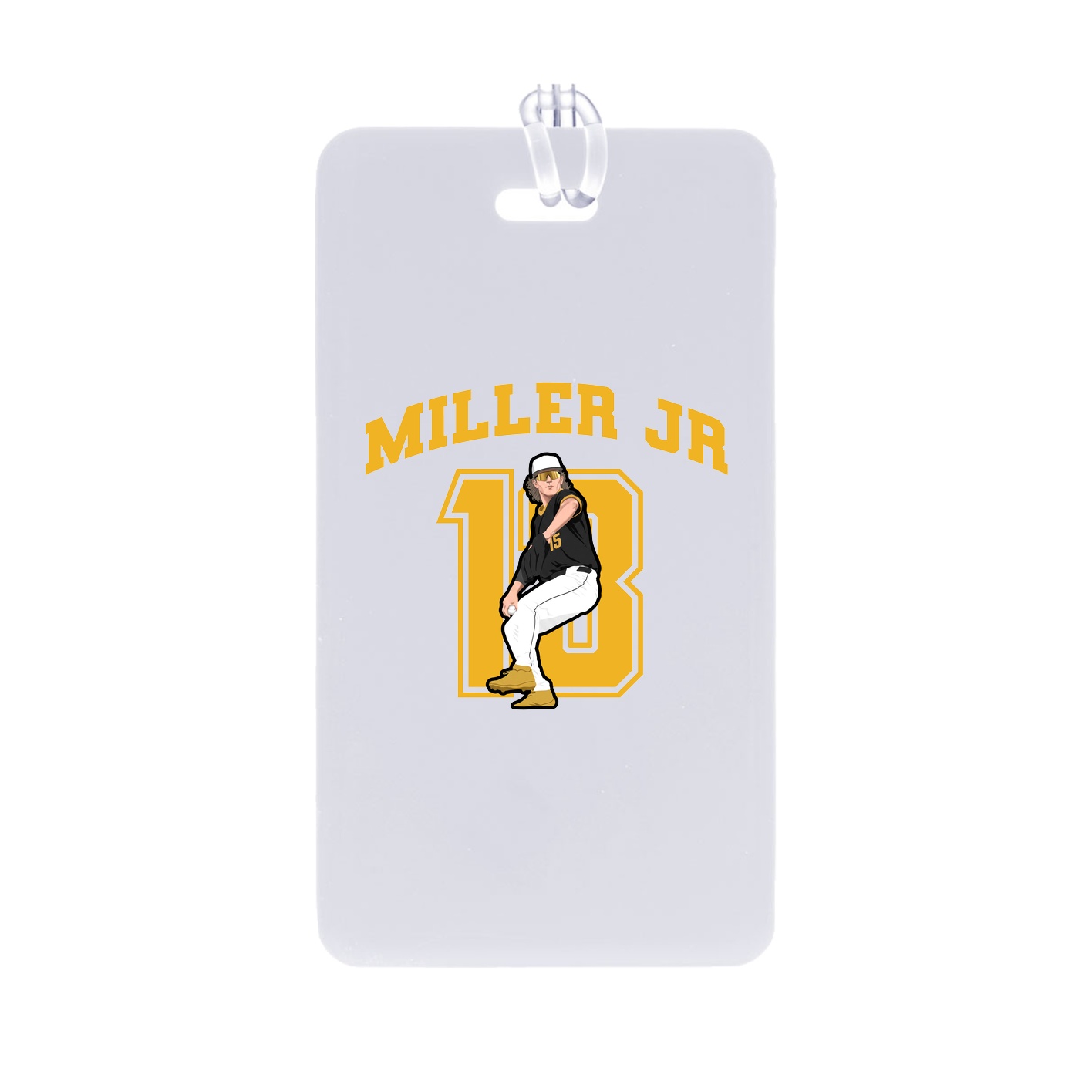 Bag Tag — Number in Classic
