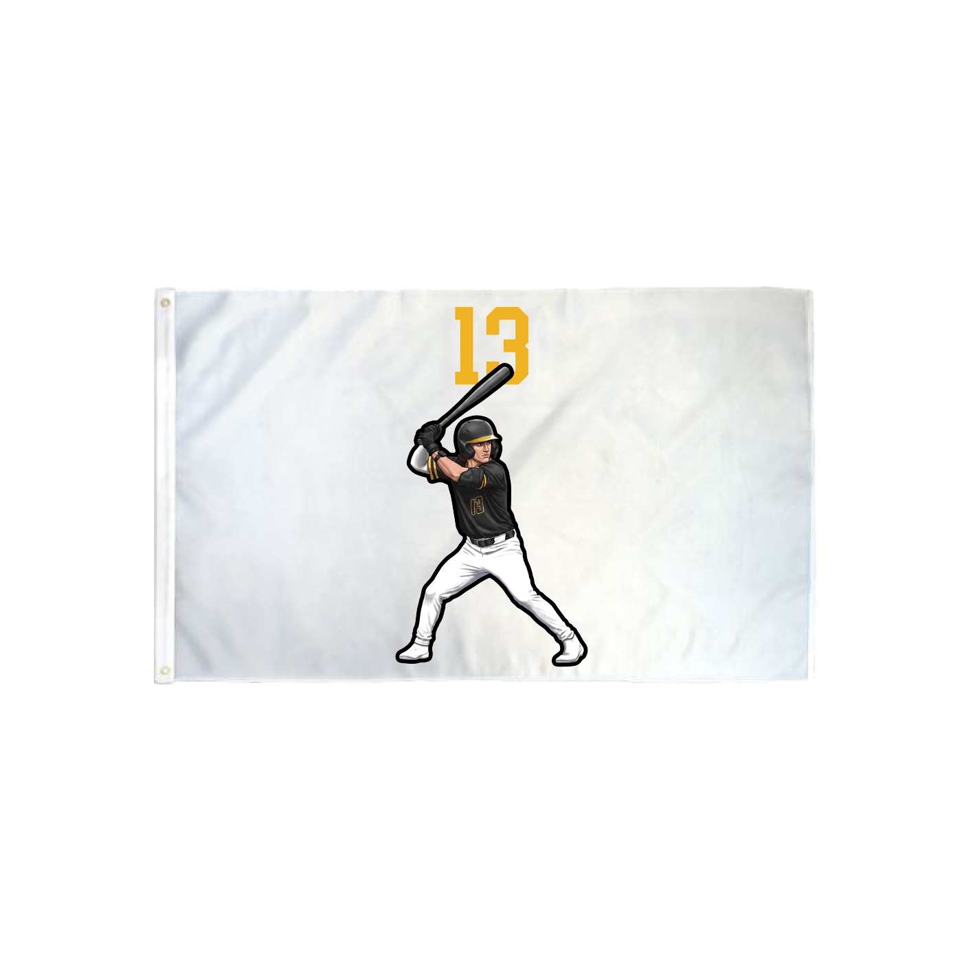 3x5 Flag — Number Top in Classic
