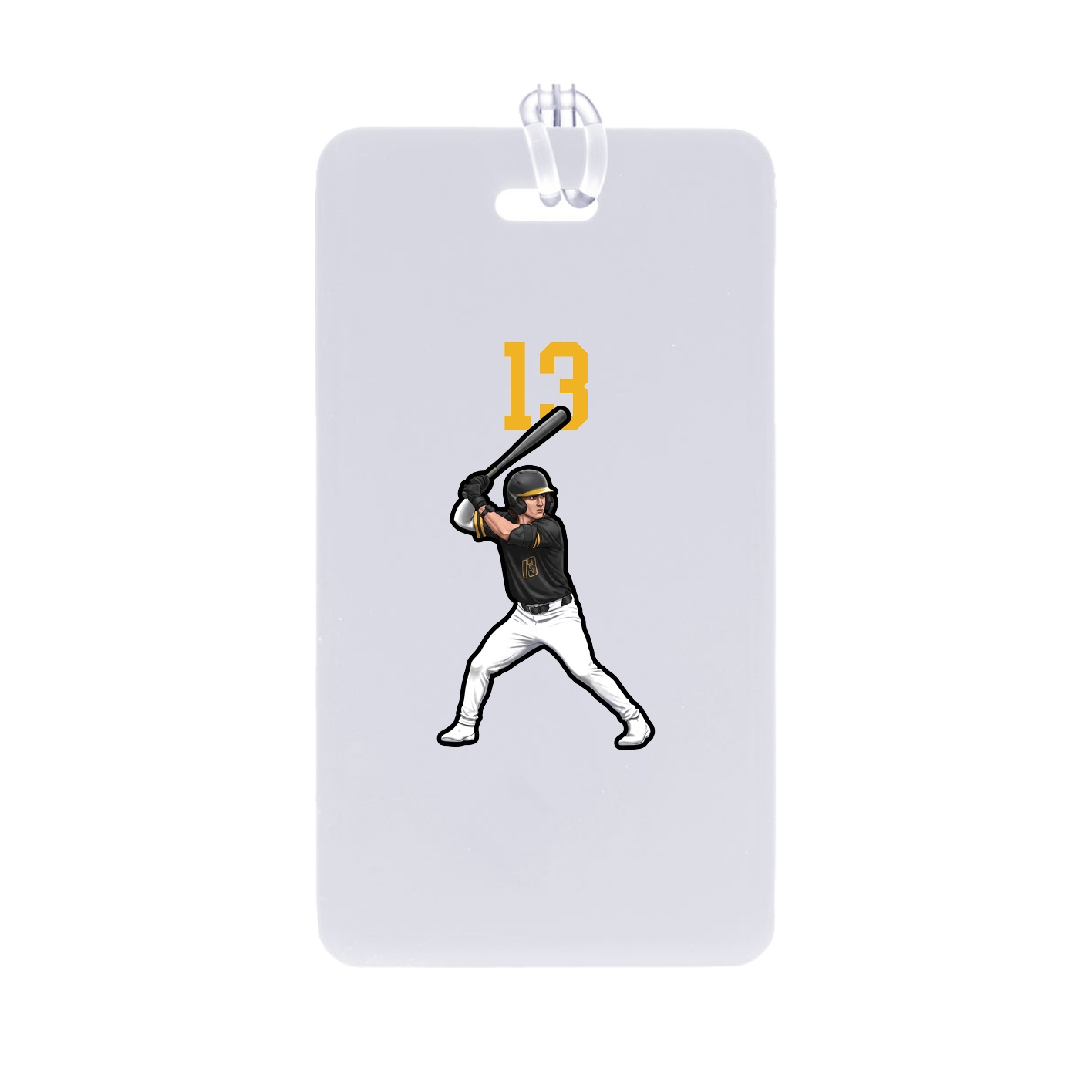 Bag Tag — Number Top in Classic