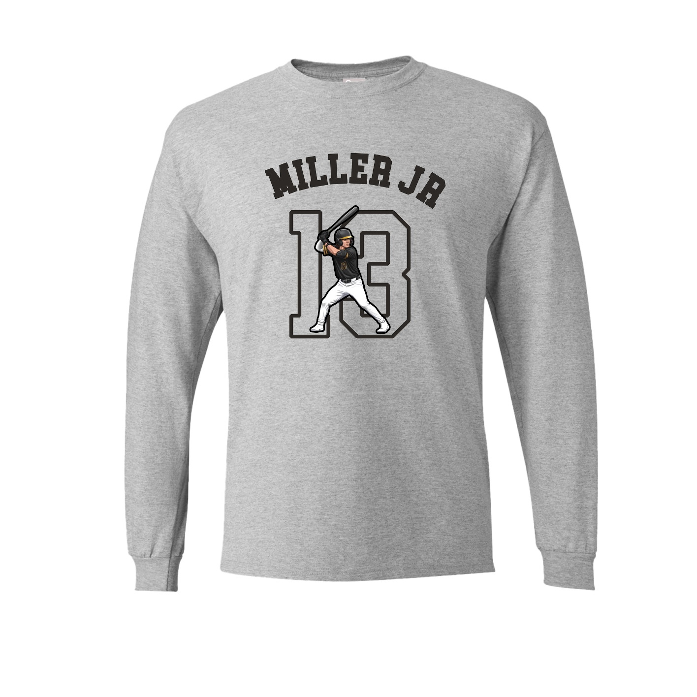 Long Sleeve Tee — Shirsey Arch in Grey