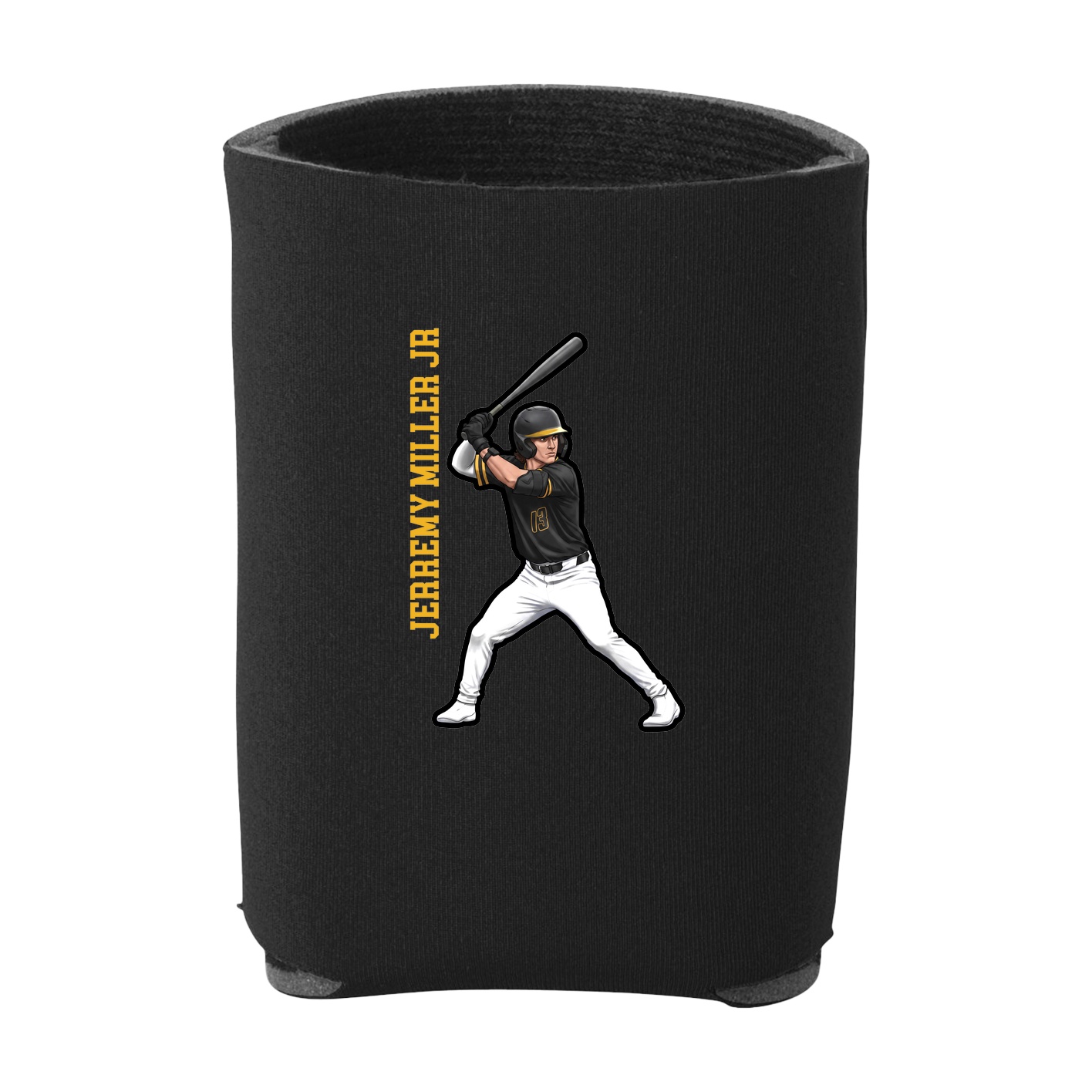 Can Holder — Name Vertical in Black