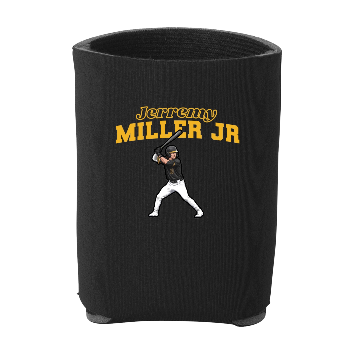 Can Holder — Name Arch in Black