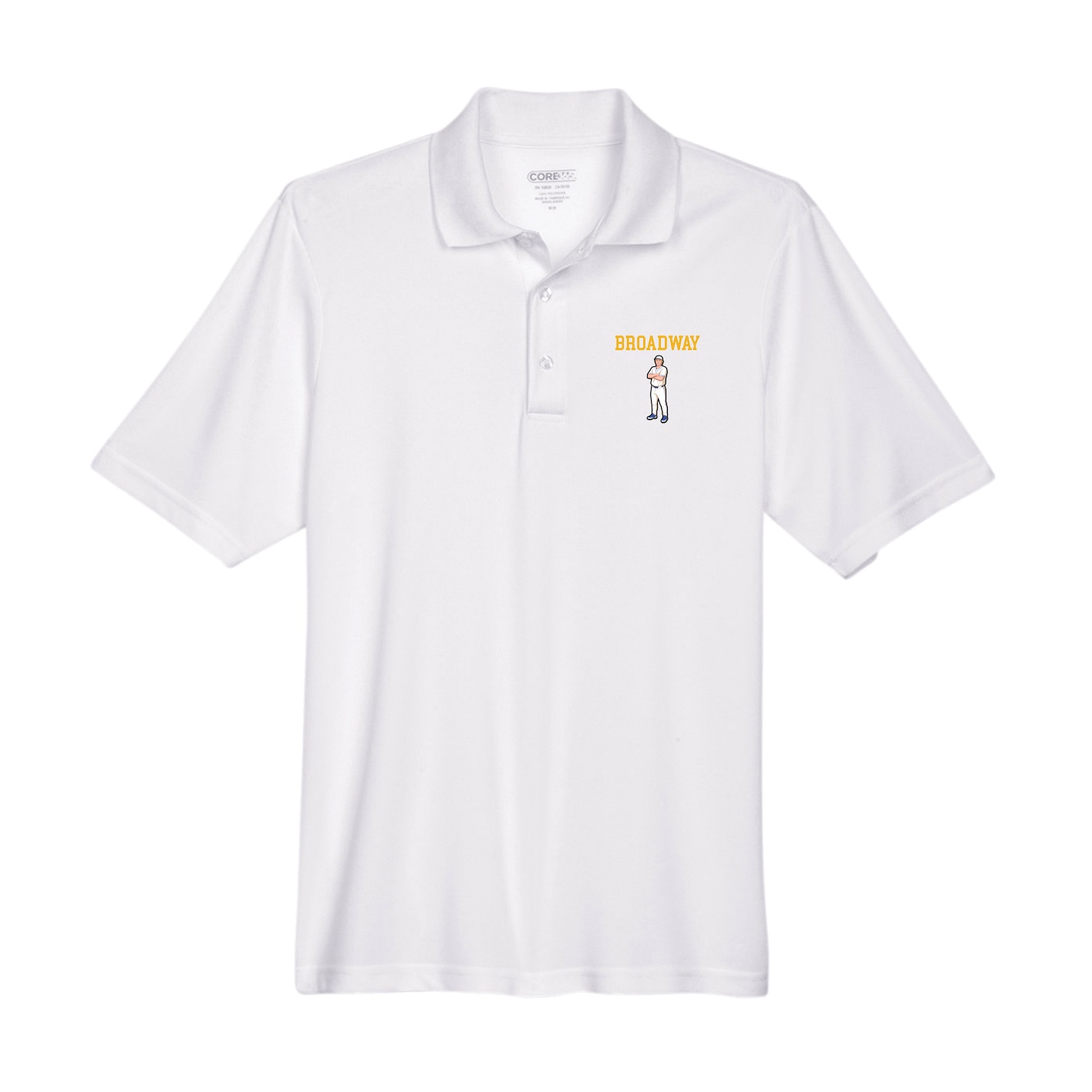 Performance Polo — Shirsey in White