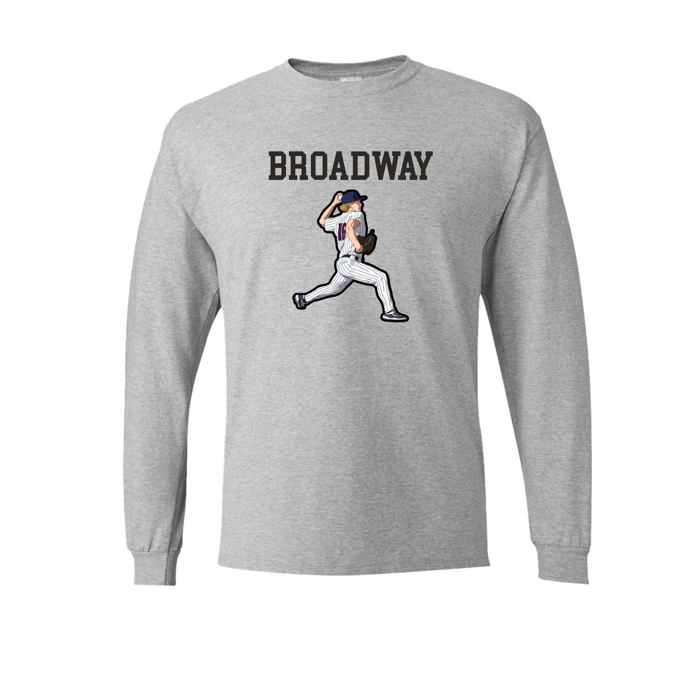 Long Sleeve Tee — Shirsey in Grey