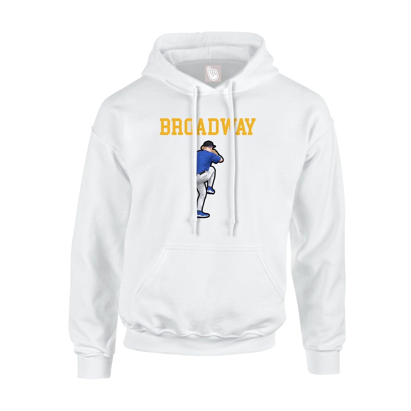 Youth Hoodie — Shirsey in White