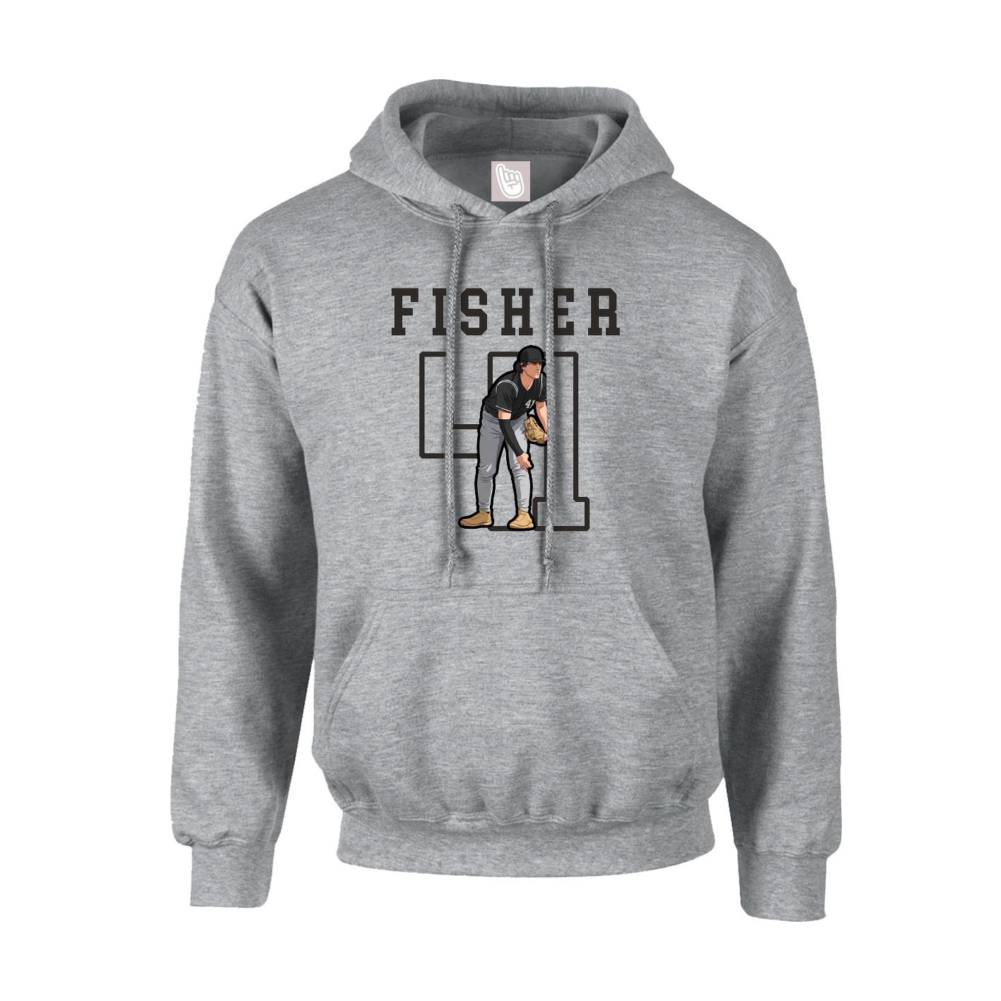 Youth Hoodie — Shirsey in Grey