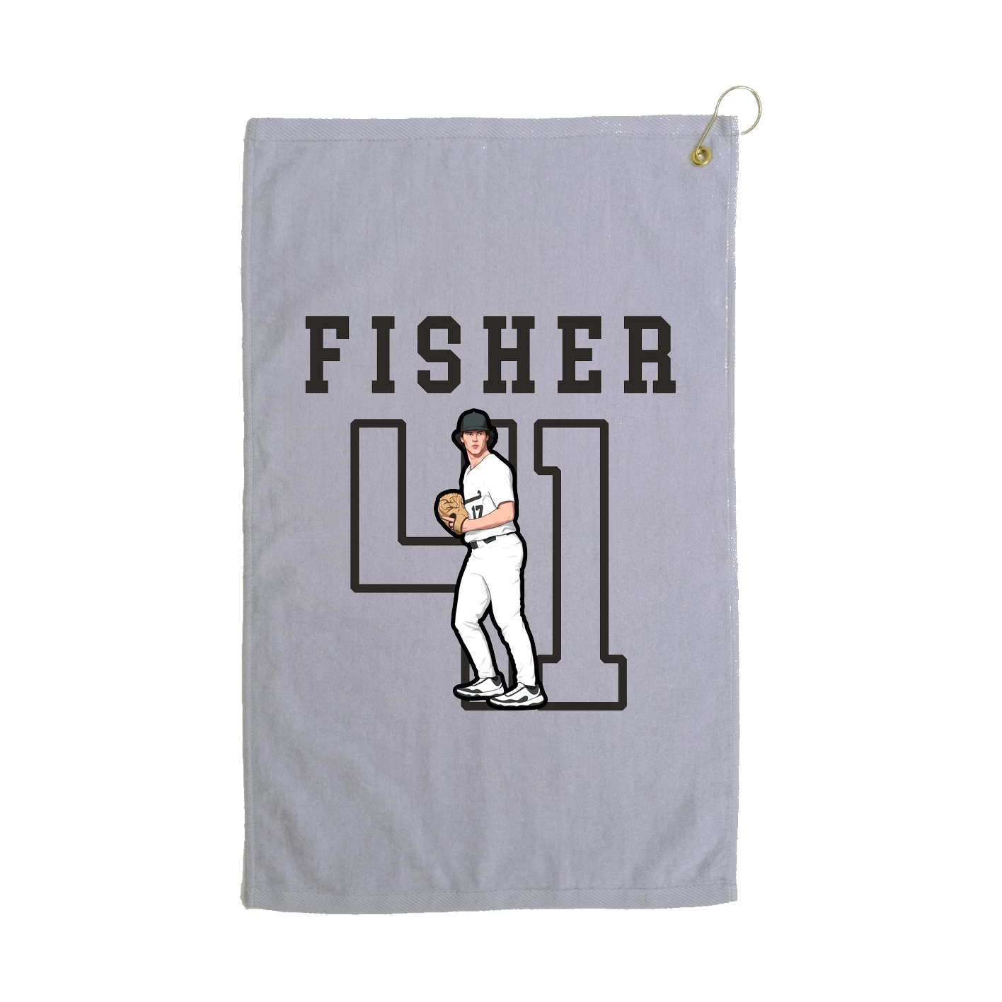 Golf Towel — Shirsey in Grey